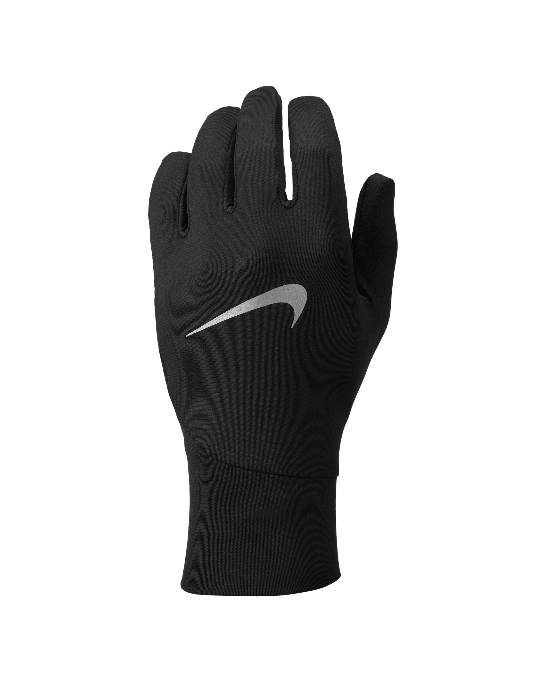 Guanti da running leggeri Therma-FIT Nike Pacer – Uomo  - Nero/Nero/Argento