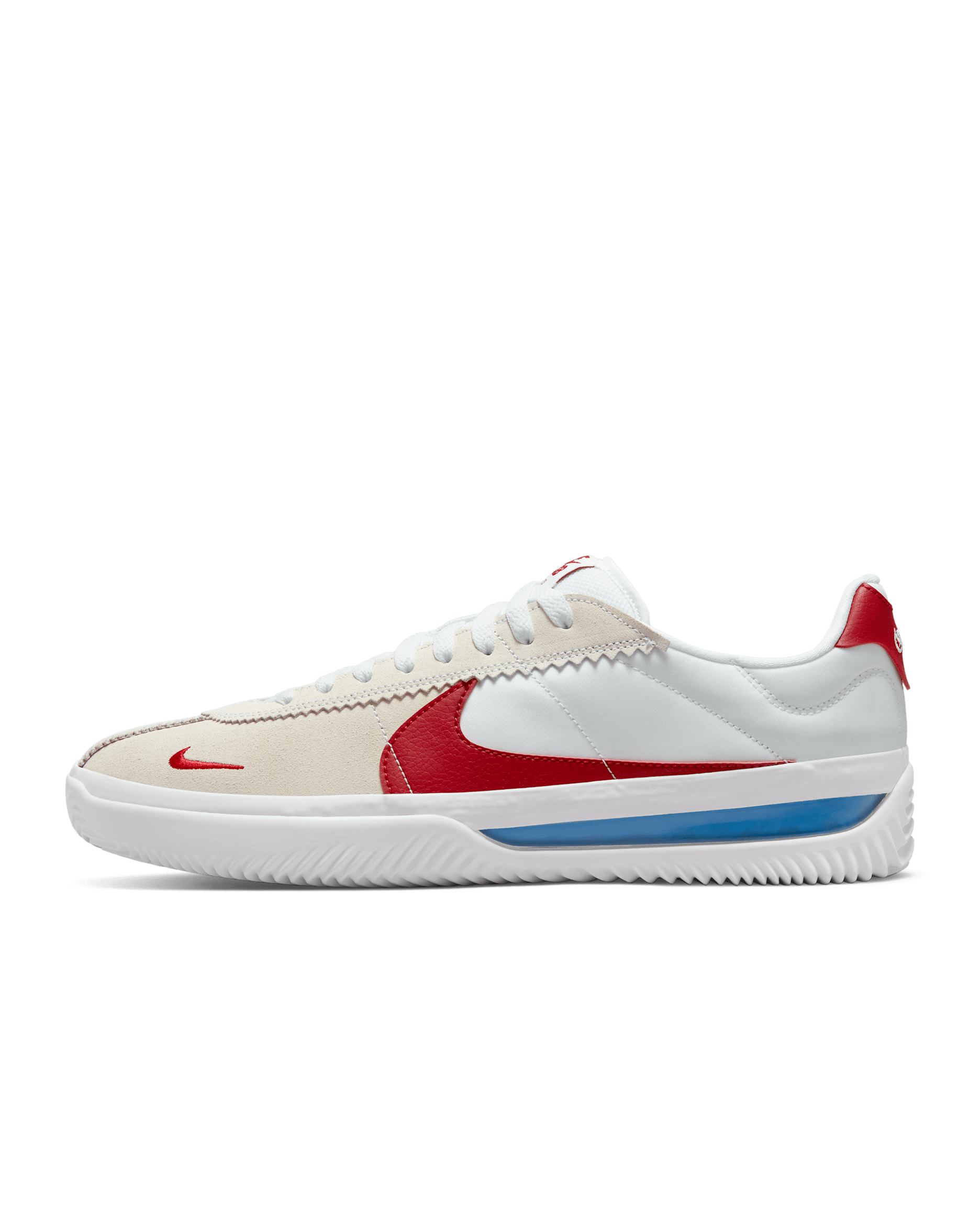 Nike BRSB Skateboardschuh - Weiß/Varsity Royal/Weiß/Varsity Red