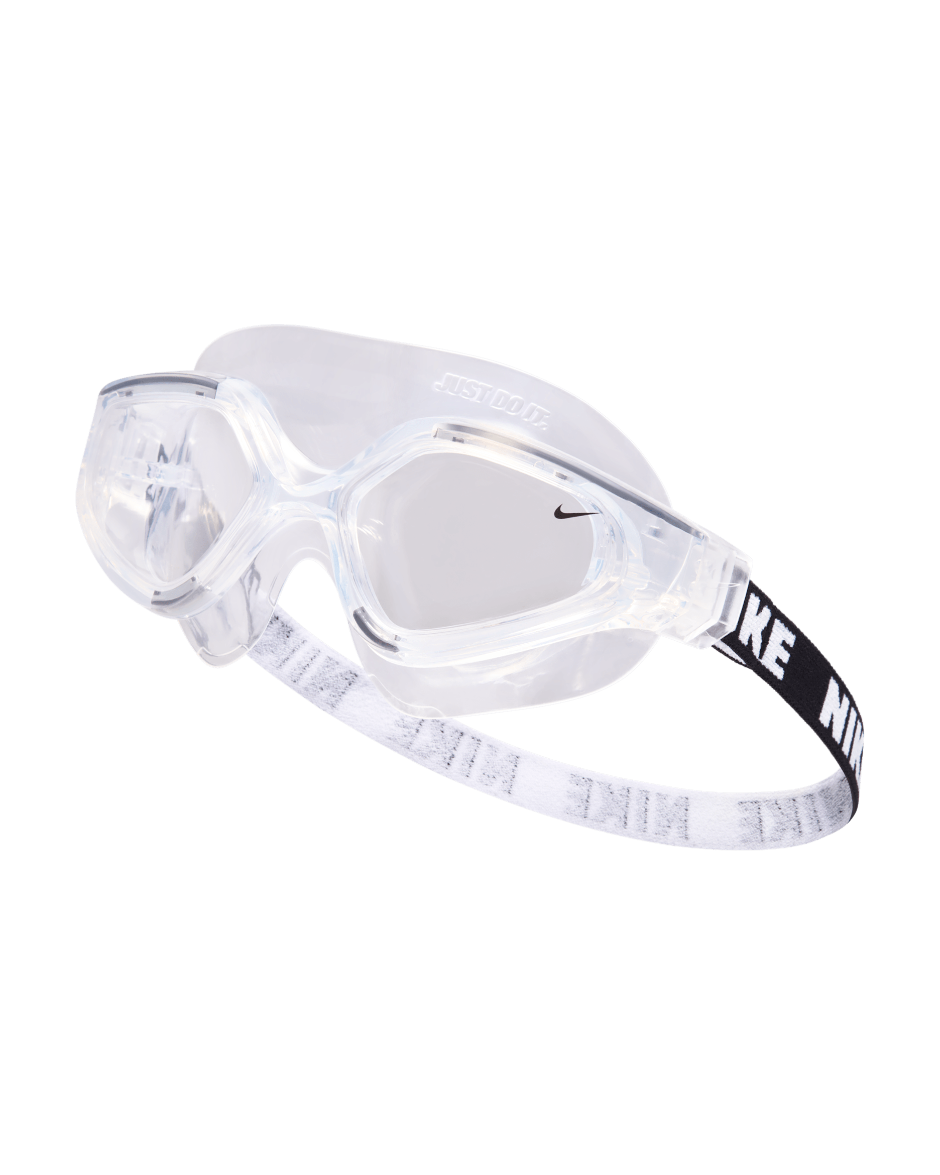 나이키 익스팬스 스윔 마스크 고글 - 라이트 스모크 그레이/클리어/블랙/블랙