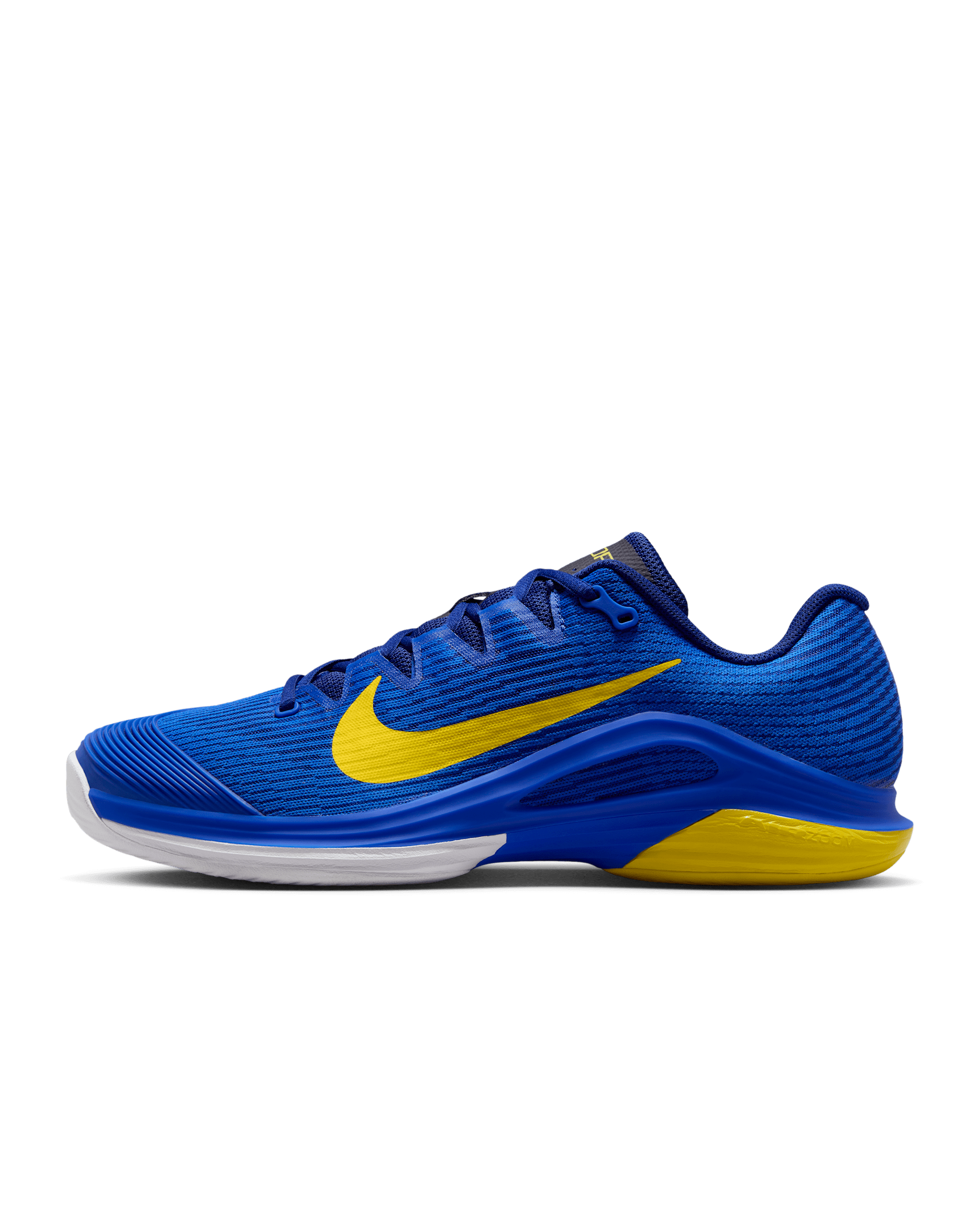 나이키 베이퍼 12 남성 하드 코트 테니스화 - 레이서 블루/딥 로얄 블루/화이트/라이트닝