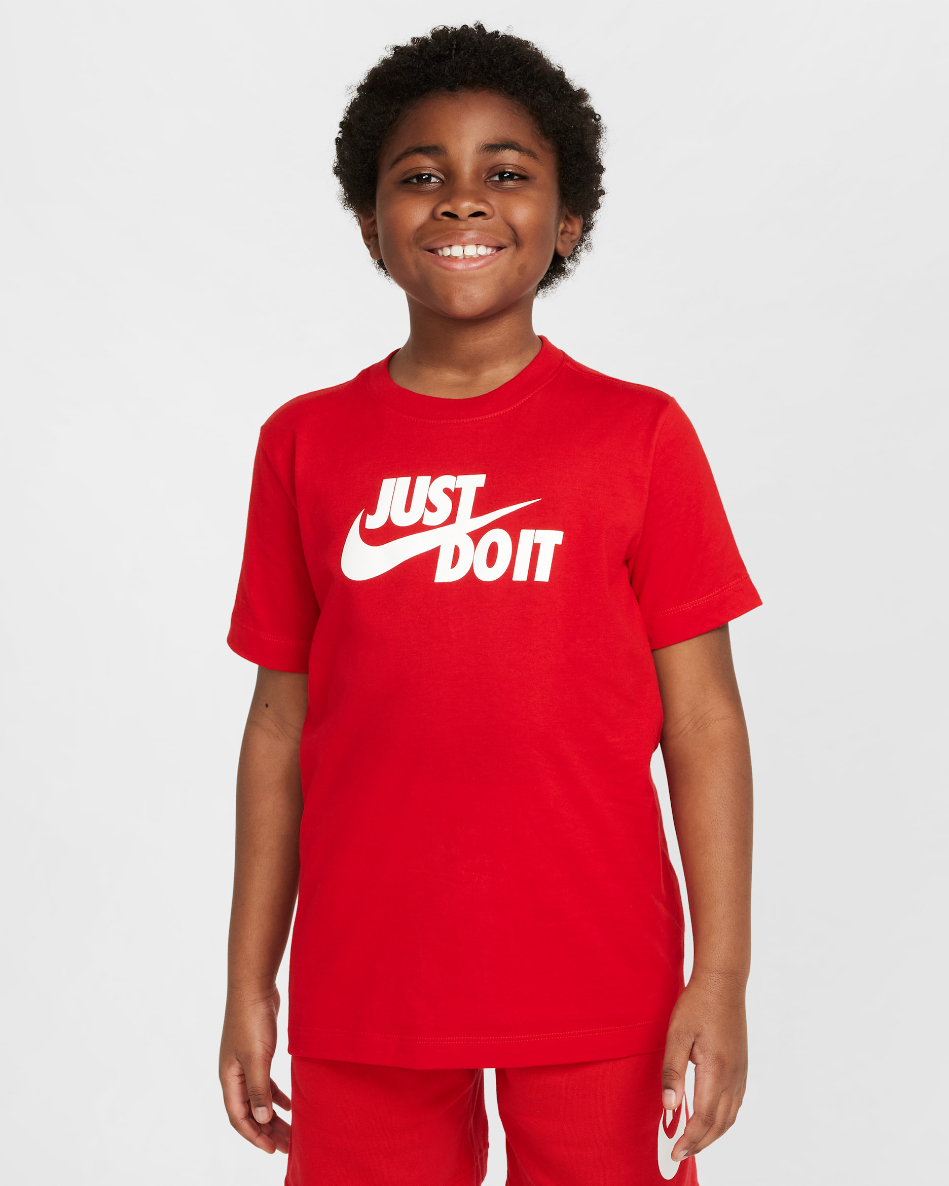Nike Sportswear Big Kids' T-Shirt - University Red
