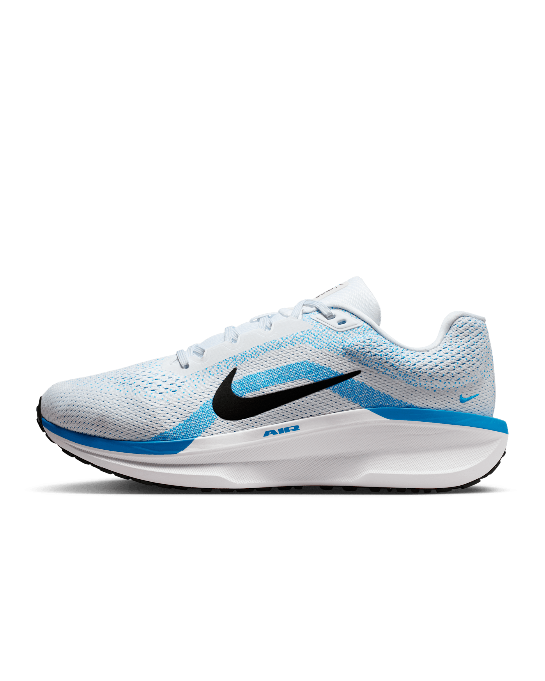 Tenis de correr en pavimento para hombre (extraanchos) Nike Winflo 11 - Blanco/Azul héroe/Negro