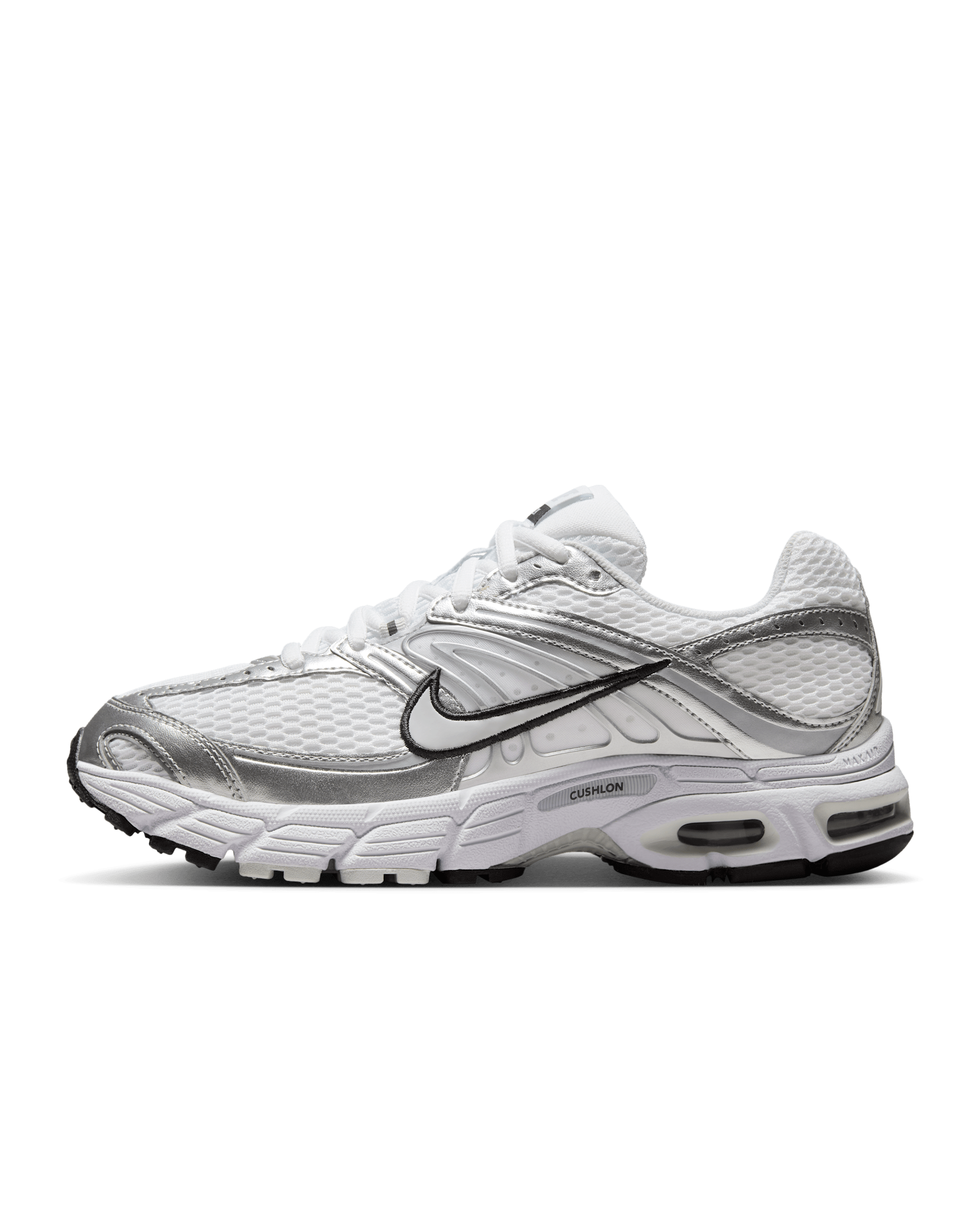 Chaussures Nike Air Max Moto 2K pour femme - Blanc/Metallic Silver/Noir/Photon Dust