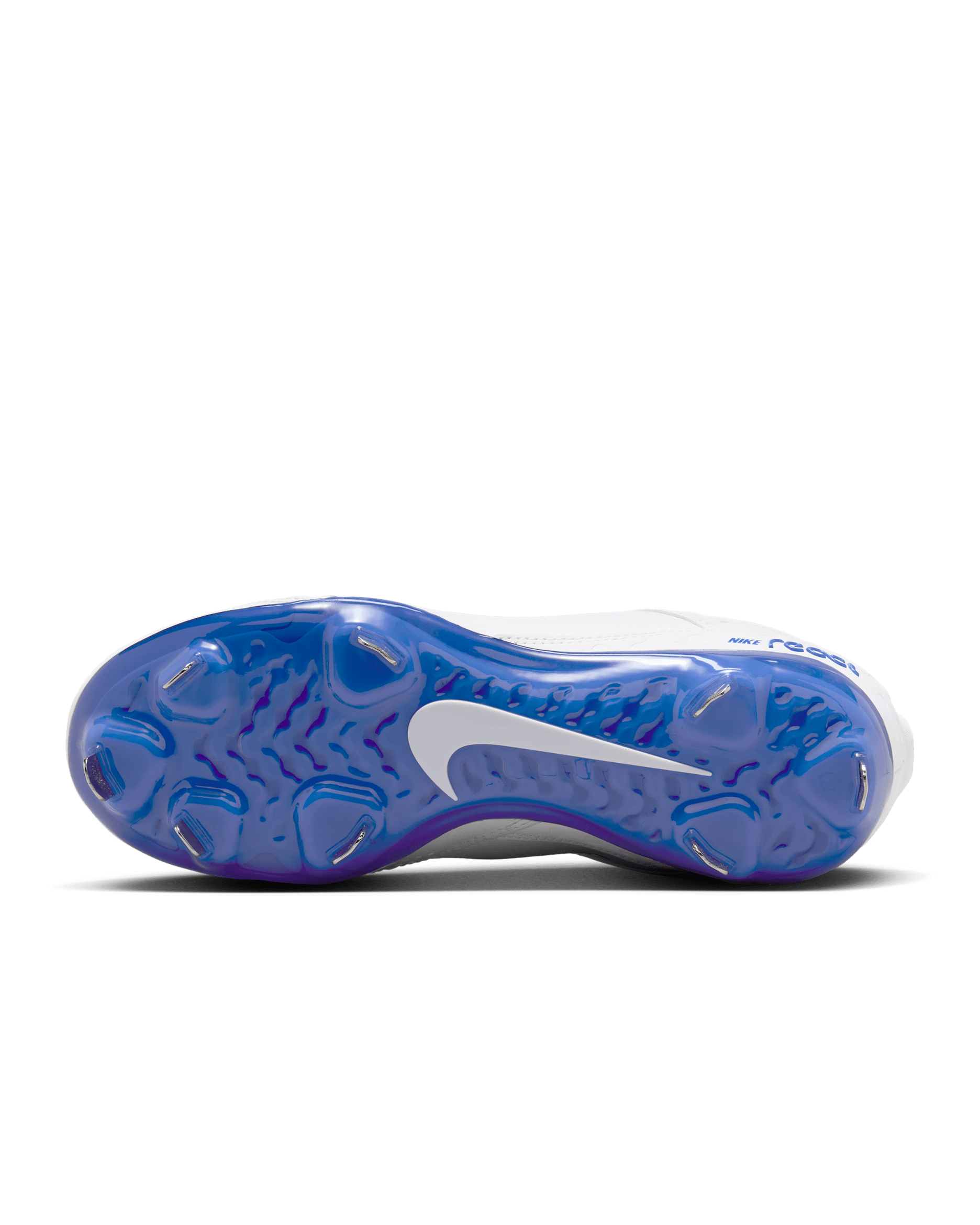 Nike Hyperdiamond 4 Elite Women's Softball Cleats - White/Pure Platinum/Hyper Royal