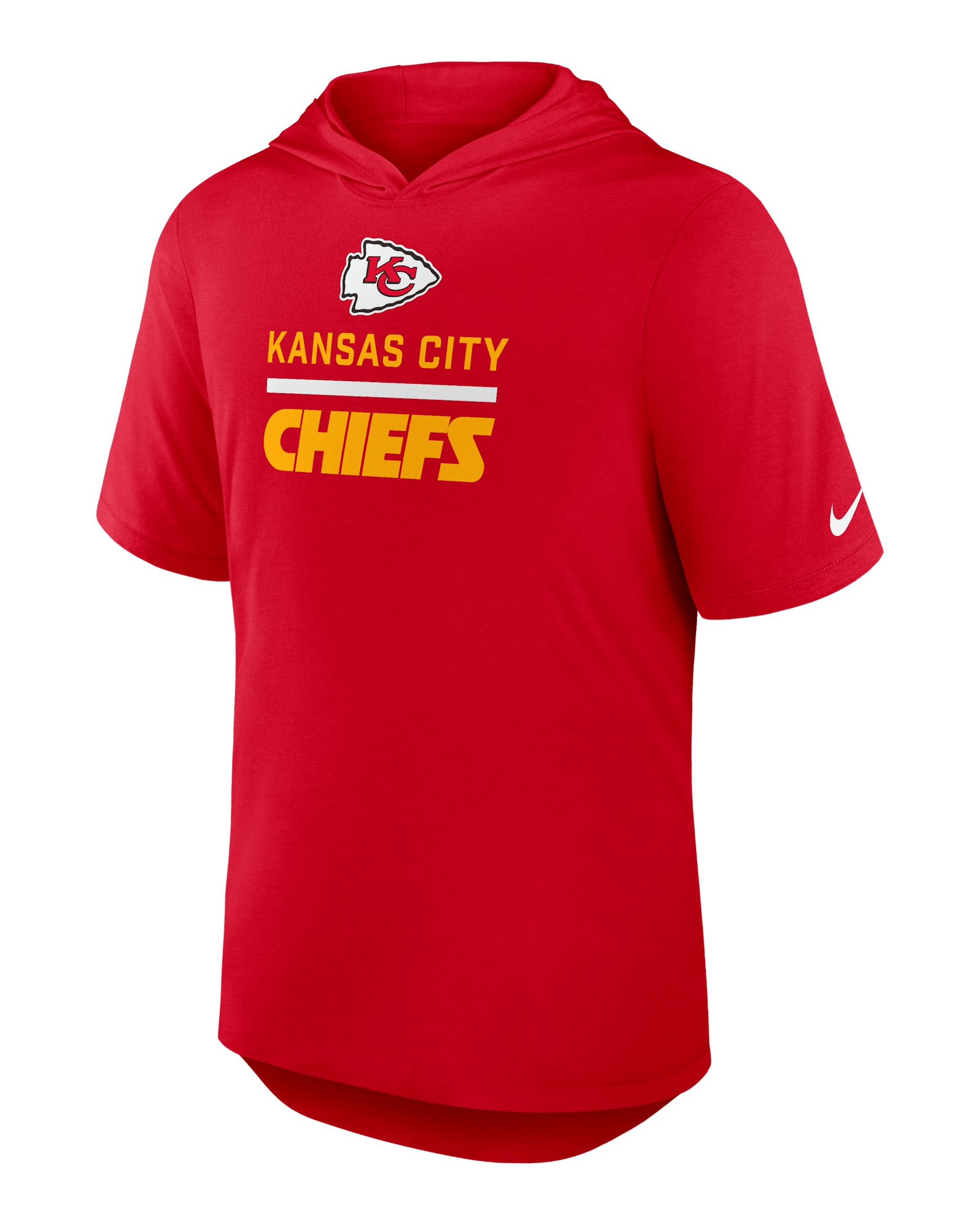 Playera Nike Dri-FIT de la NFL con gorro para hombre Kansas City Chiefs - Rojo