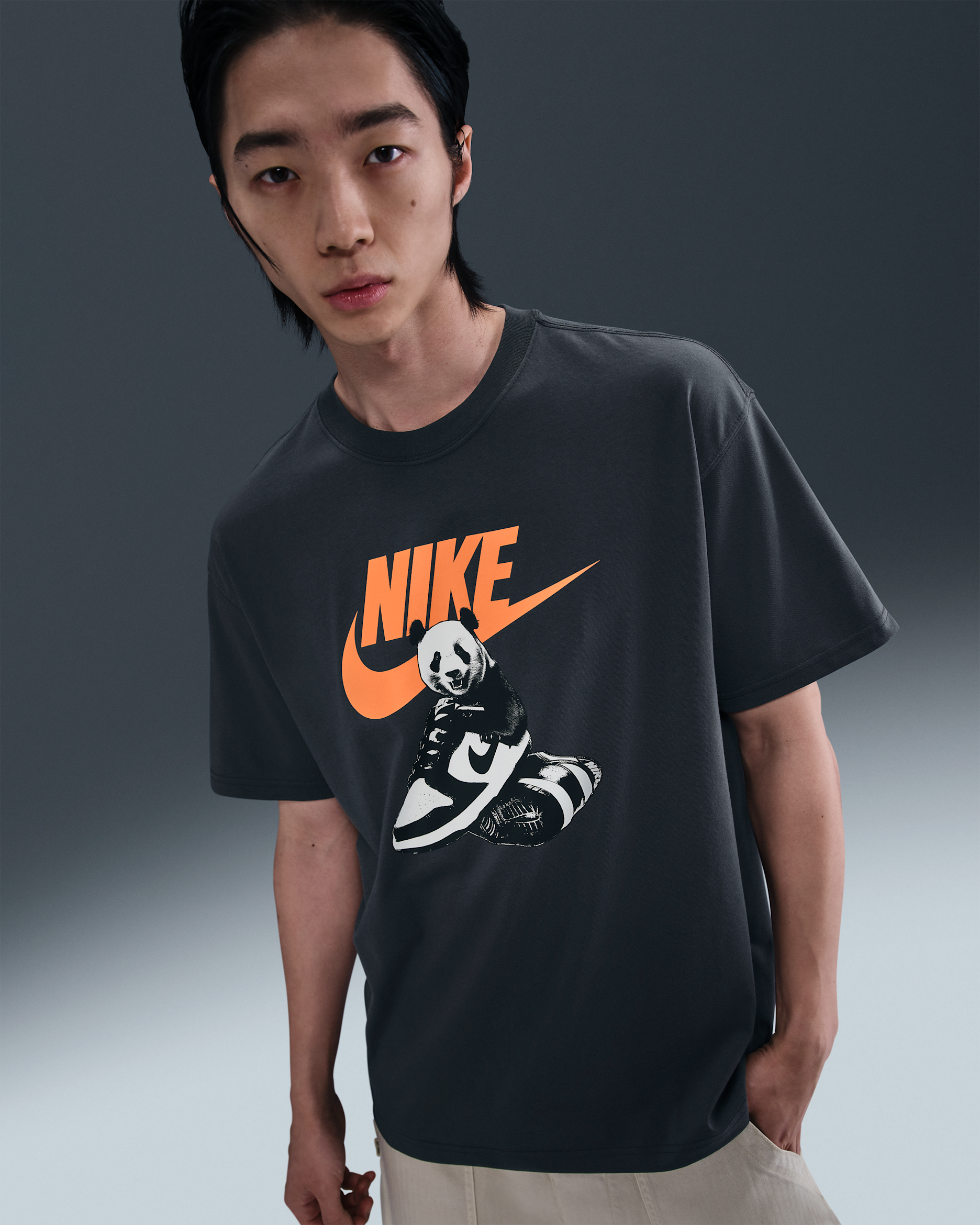 Playera para hombre Nike Sportswear Dunk - Antracita