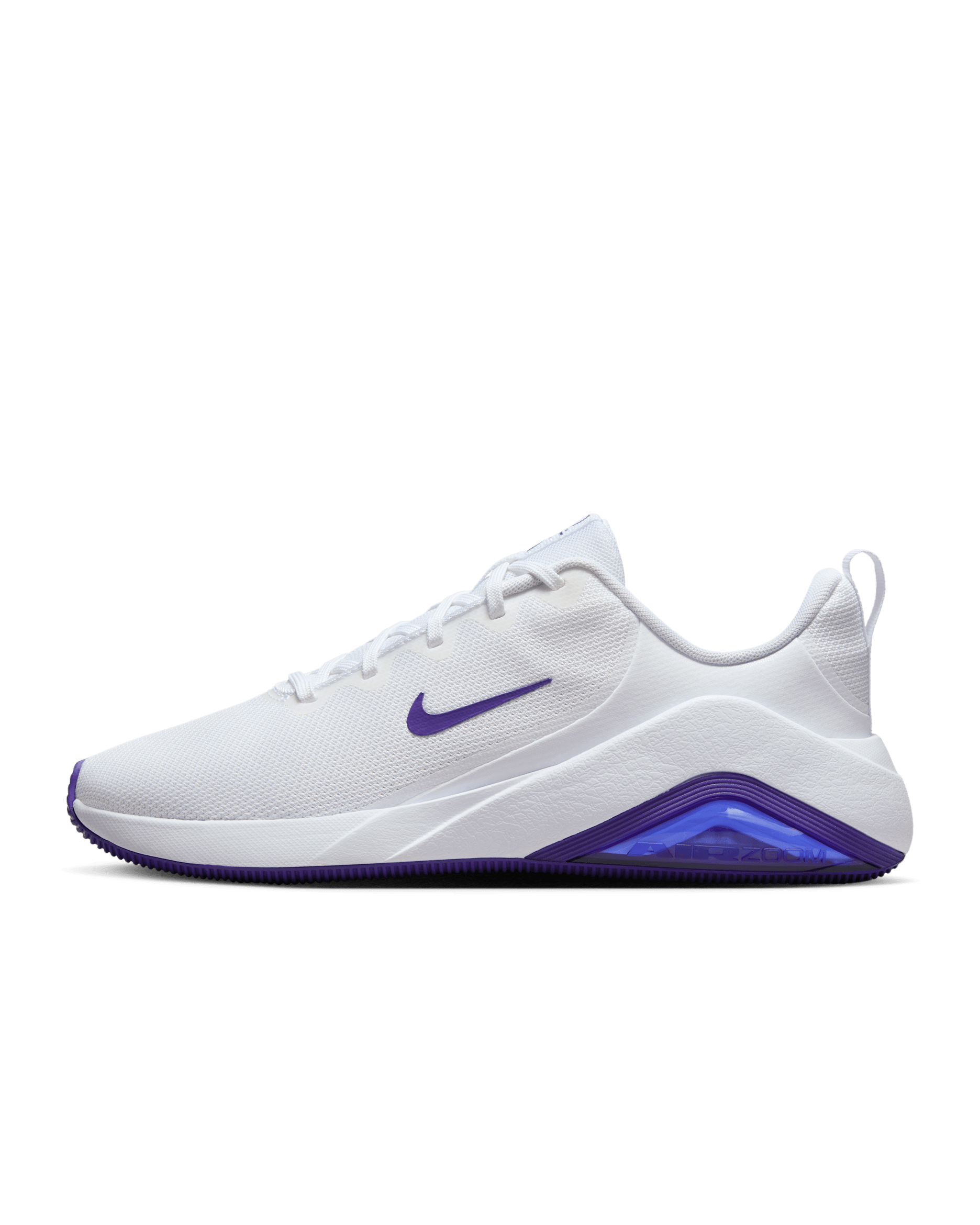 Sapatilhas de treino Nike Bella 7 para mulher - Branco/Branco/Roxo Court