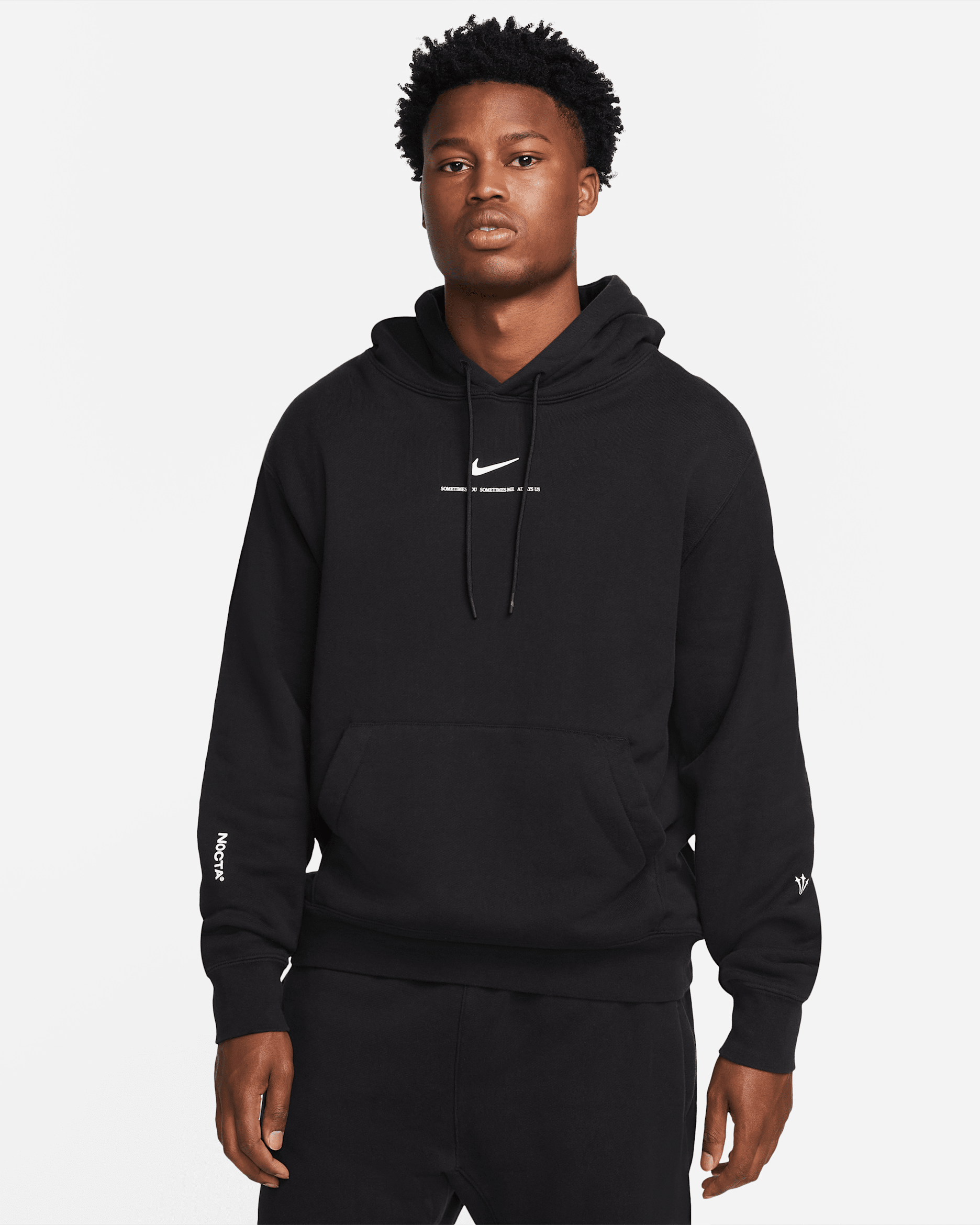 NOCTA Men's Basketball Hoodie - Black/White