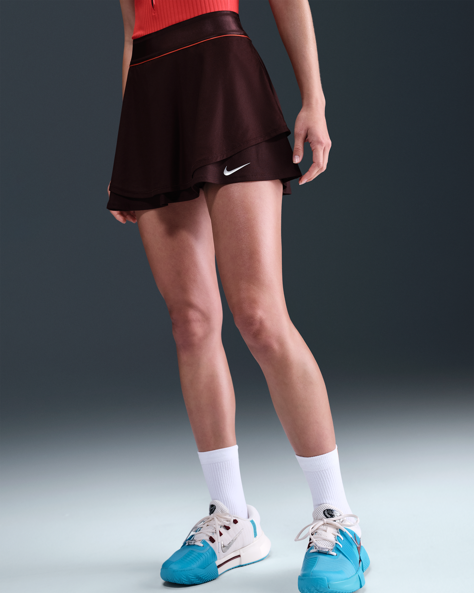NikeCourt Slam Women's Dri-FIT High-Waisted Tennis Skirt