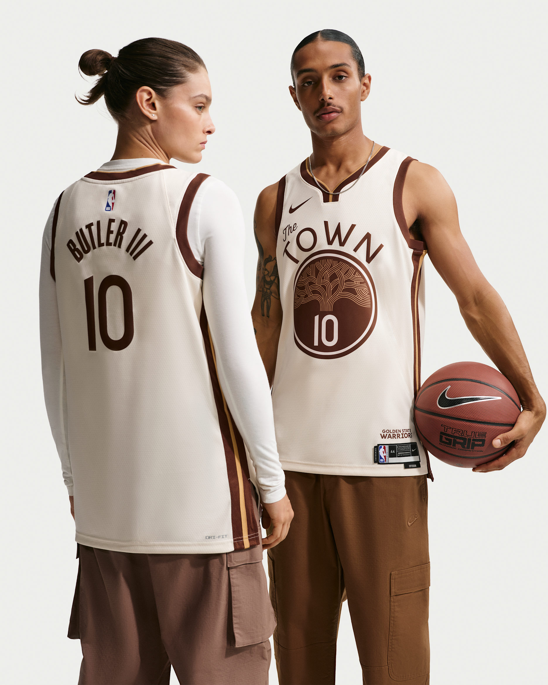 Jimmy Butler Golden State Warriors City Edition Men's Nike NBA Swingman Jersey - Natural