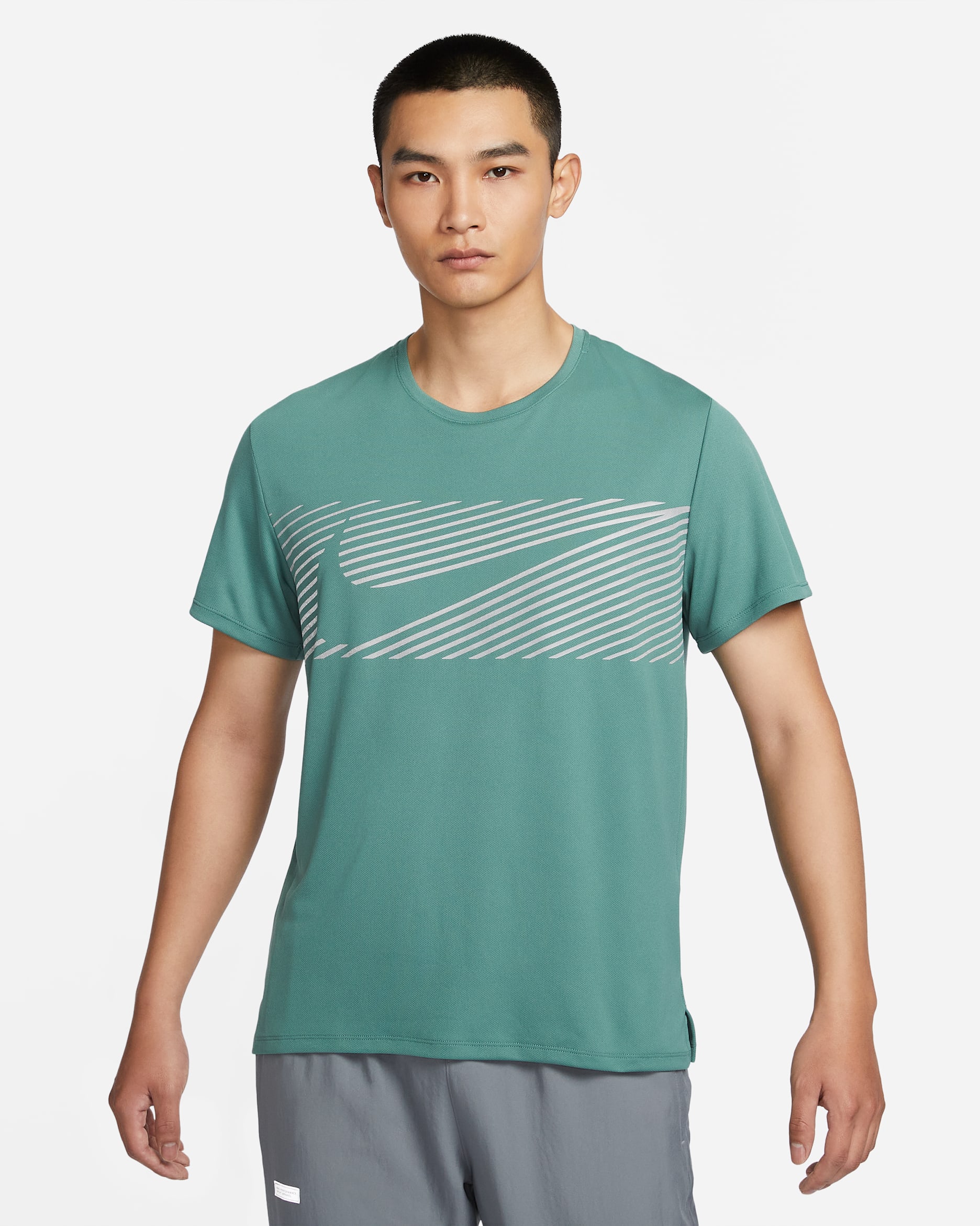 Nike Miler Flash Men's Dri-FIT UV Short-Sleeve Running Top - Bicoastal