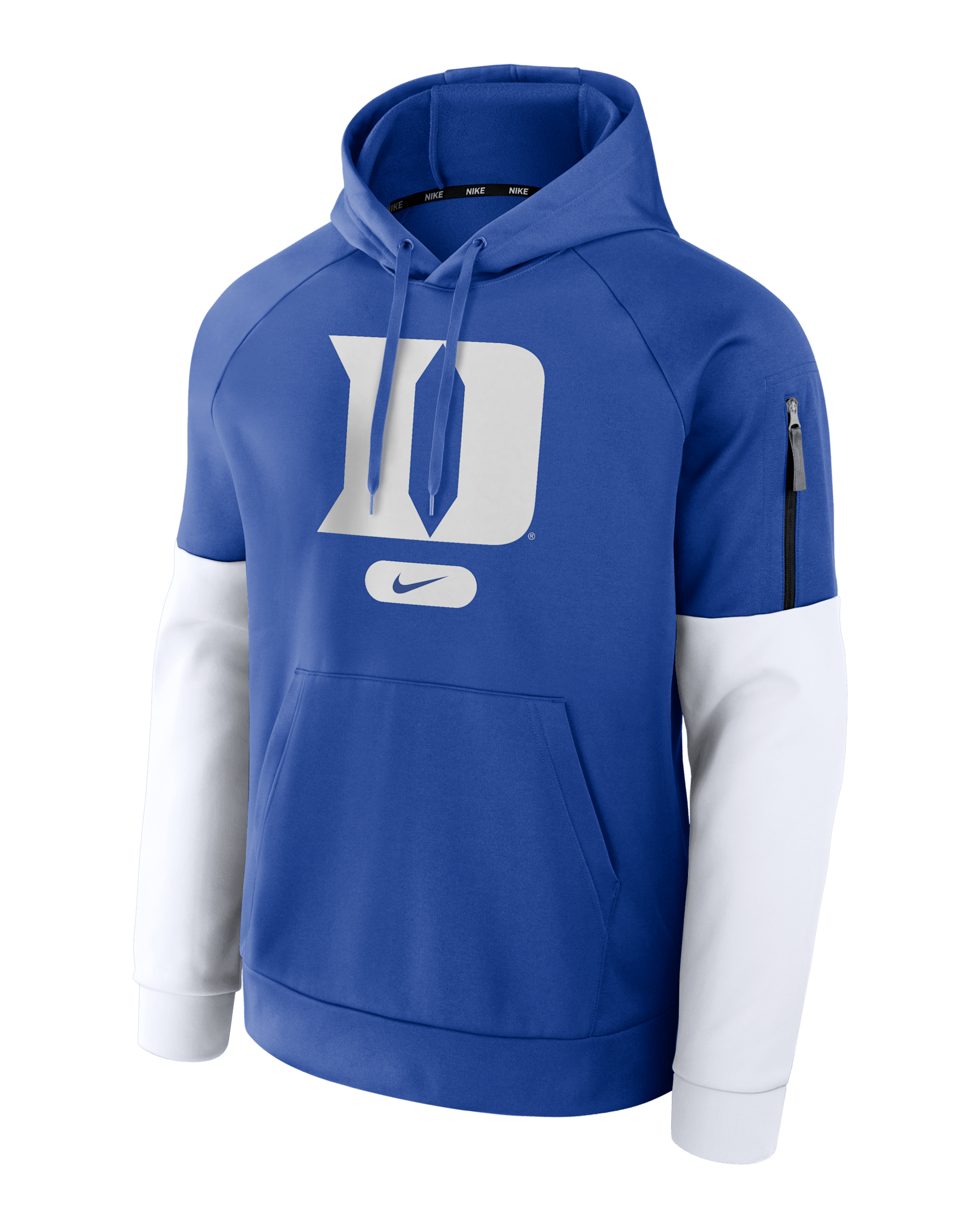 Duke Blue Devils Fitness Men’s Nike Therma College Pullover Hoodie - Game Royal