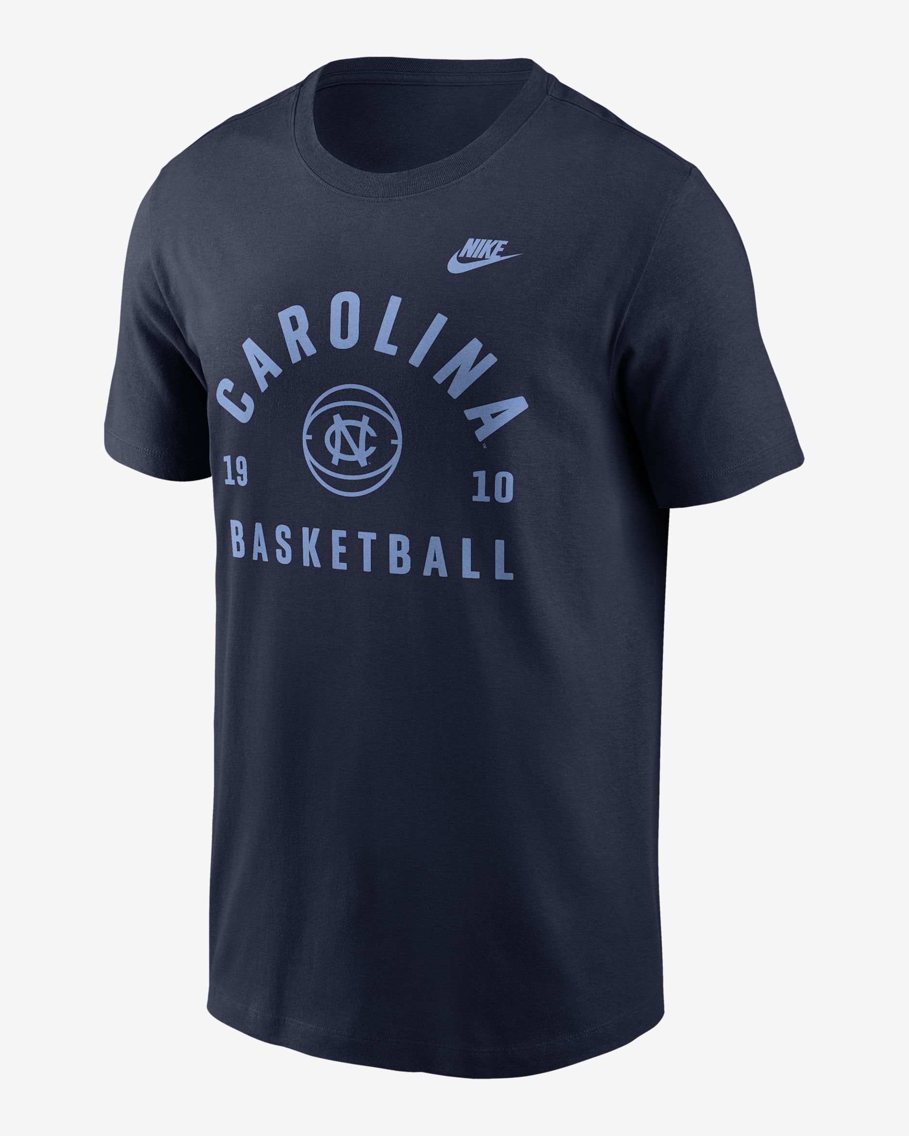 North Carolina Legacy Basketball Arch Men's Nike College T-Shirt - Navy