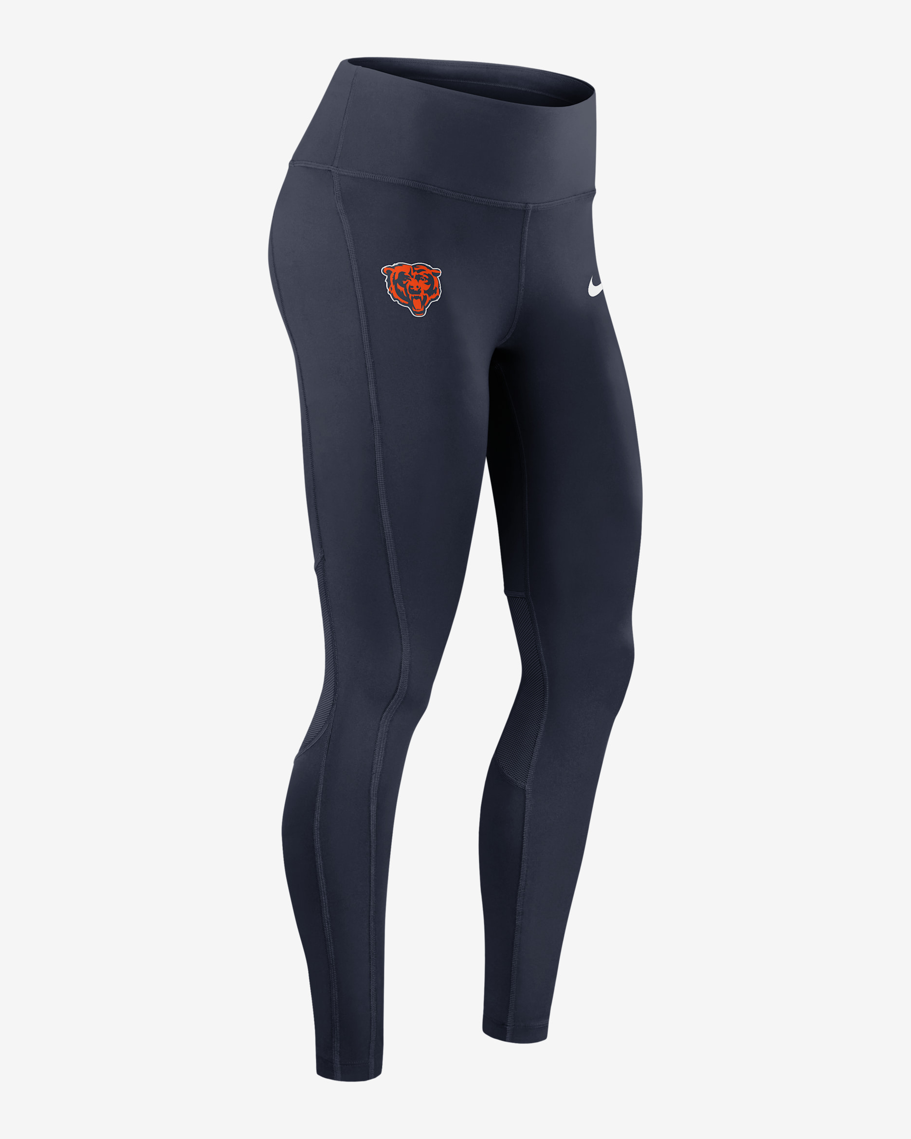 Chicago Bears Epic Fast Women's Nike Dri-FIT NFL Leggings - Navy