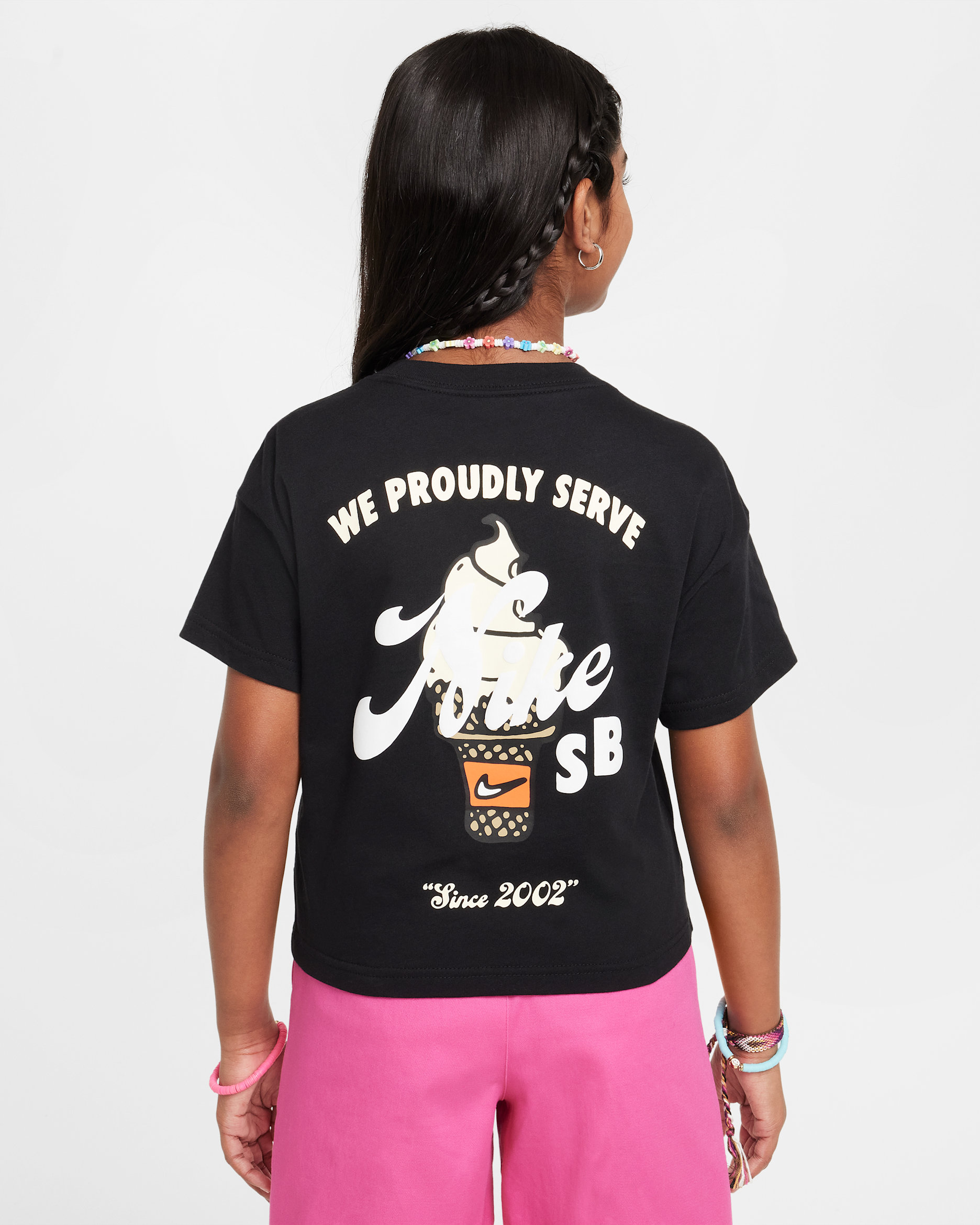 Nike SB T-Shirt (ältere Kinder, Mädchen) - Schwarz