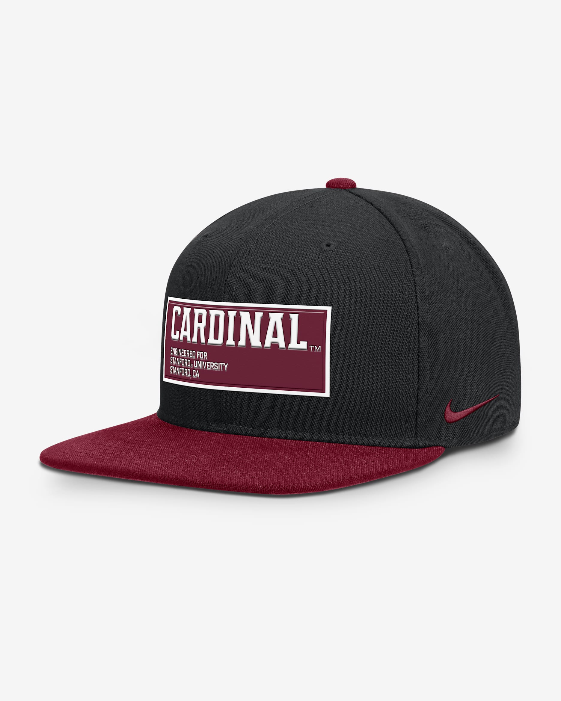 Gorra universitaria Nike Dri-FIT ajustable para hombre Stanford On-Field Pro - Negro