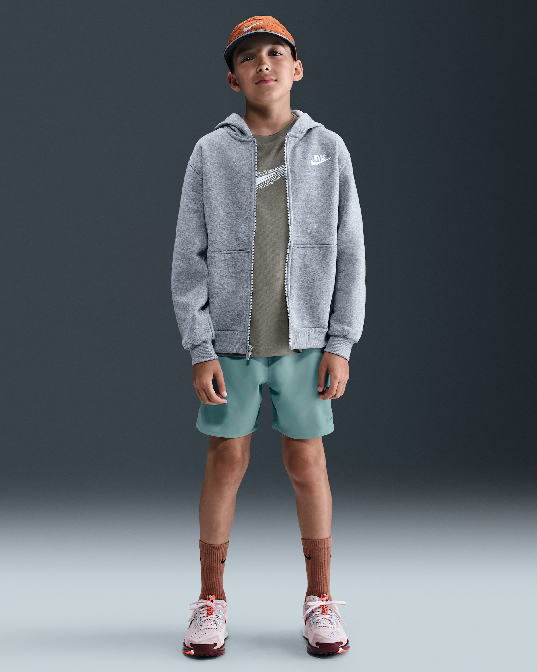 Shorts da training Nike Dri-FIT Challenger – Ragazzo - Cannon/Nero