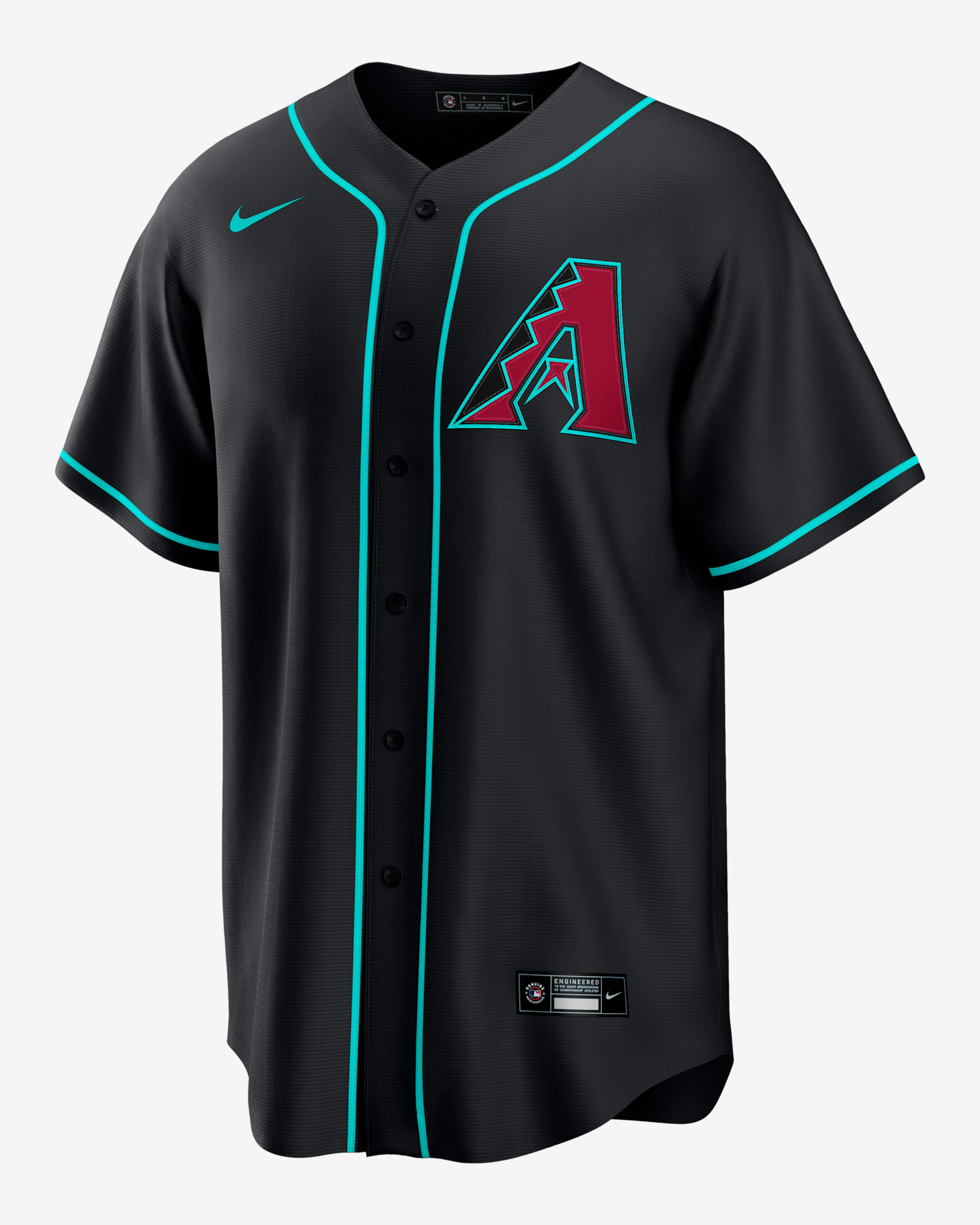 Ketel Marte Arizona Diamondbacks Men's Nike MLB Replica Jersey - Black