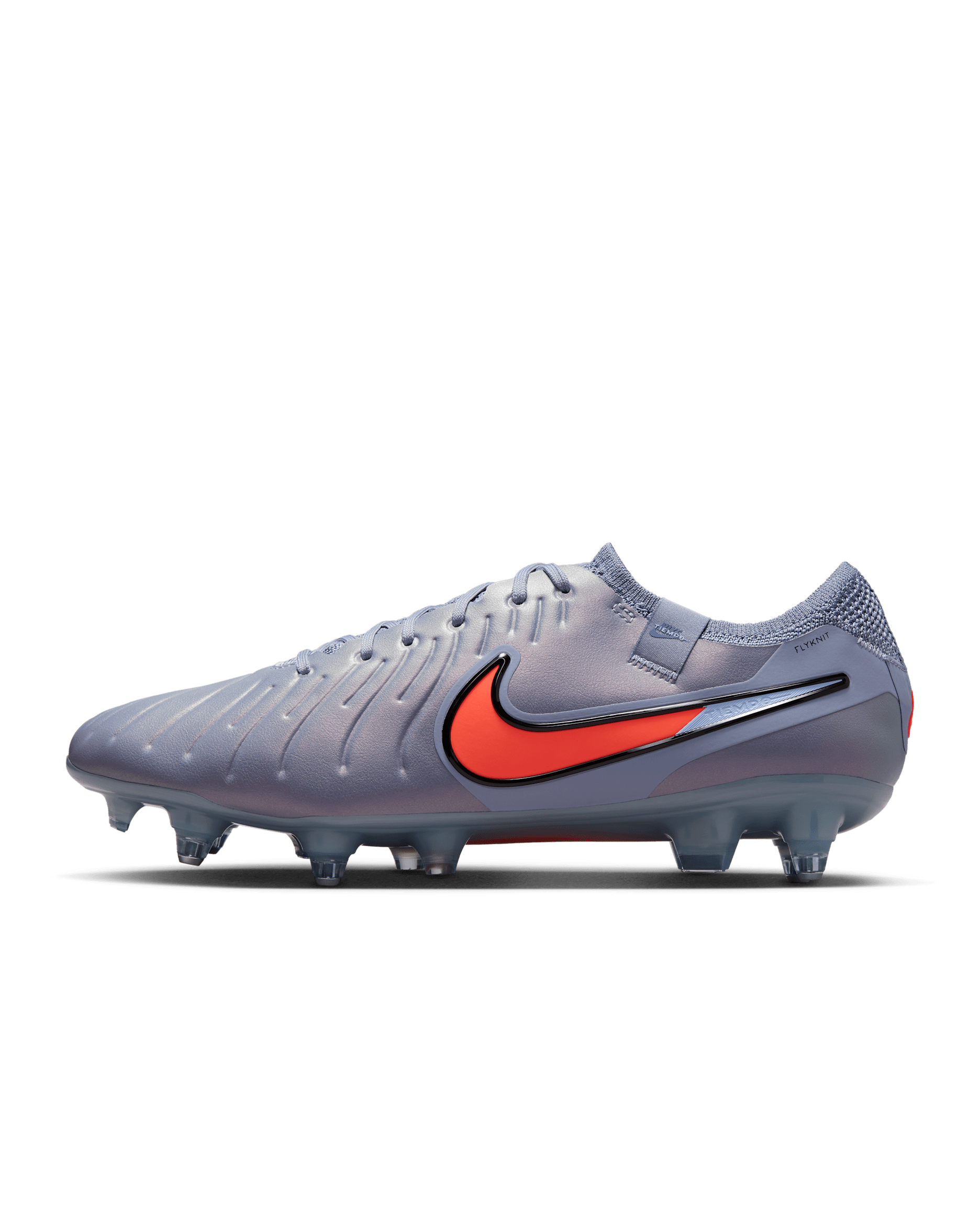Nike Tiempo Legend 10 Elite Soft-Ground Low-Top Football Boot - Blue Eclipse/Black