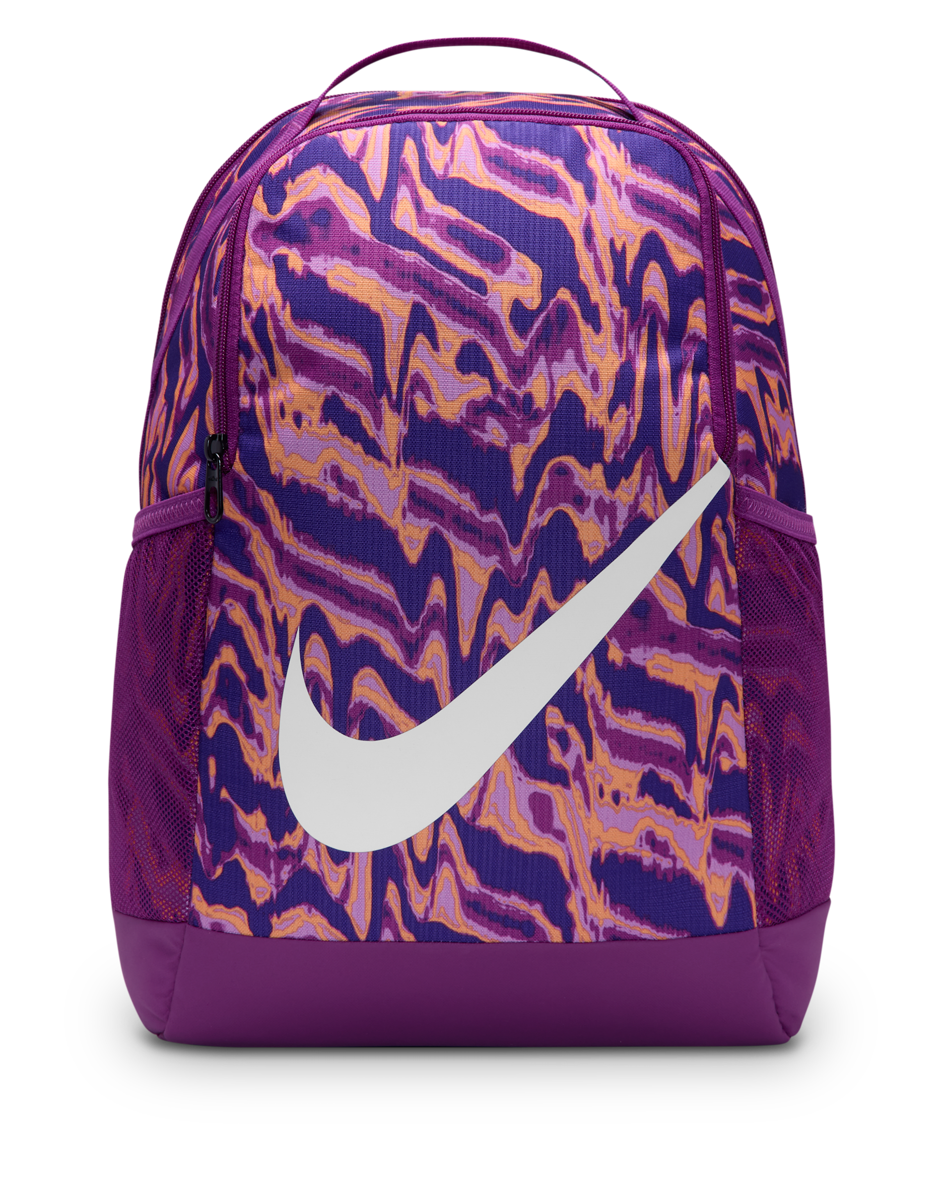 Nike Brasilia Rugzak voor kids (18 liter) - Bold Berry/Rush Fuchsia/Wit