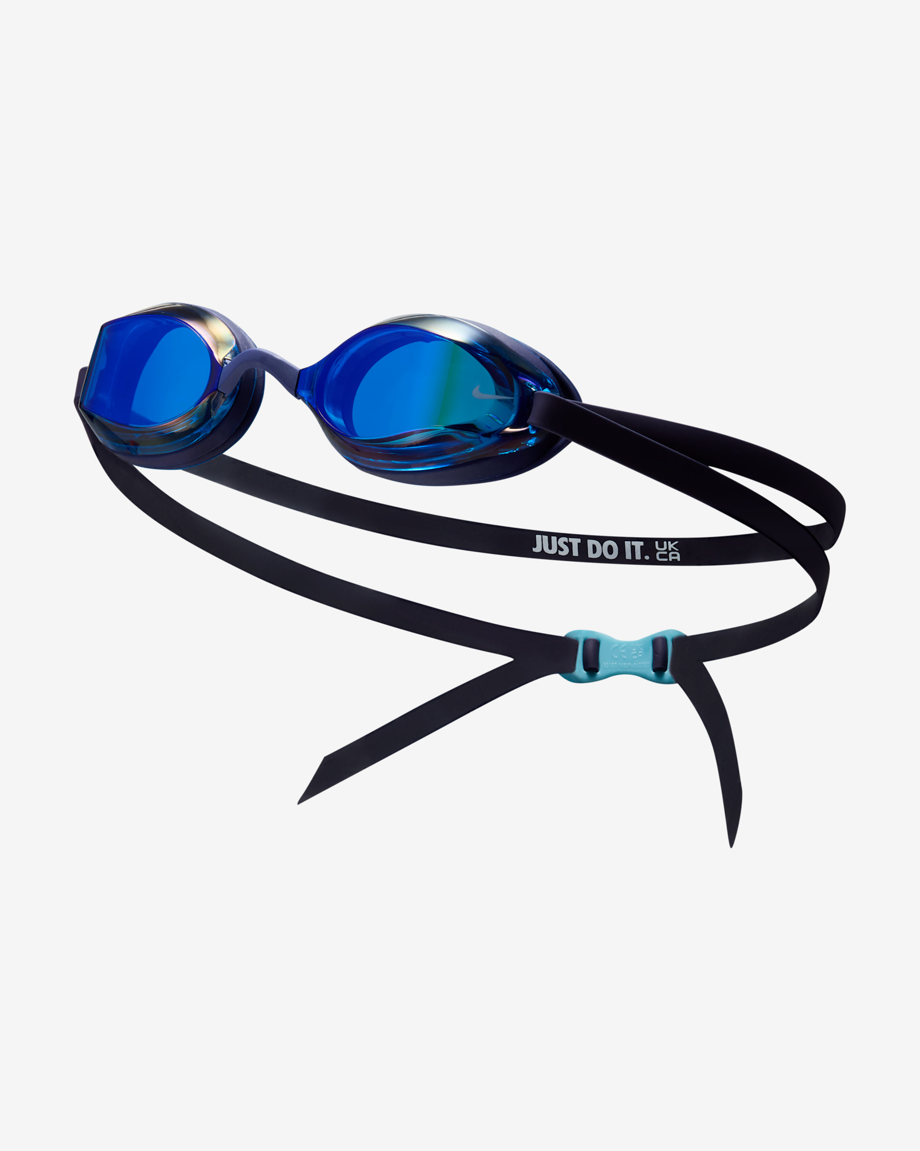 Antiparras espejadas Nike Legacy - Azul marino medianoche/Azul medio/Cerúleo/Blanco