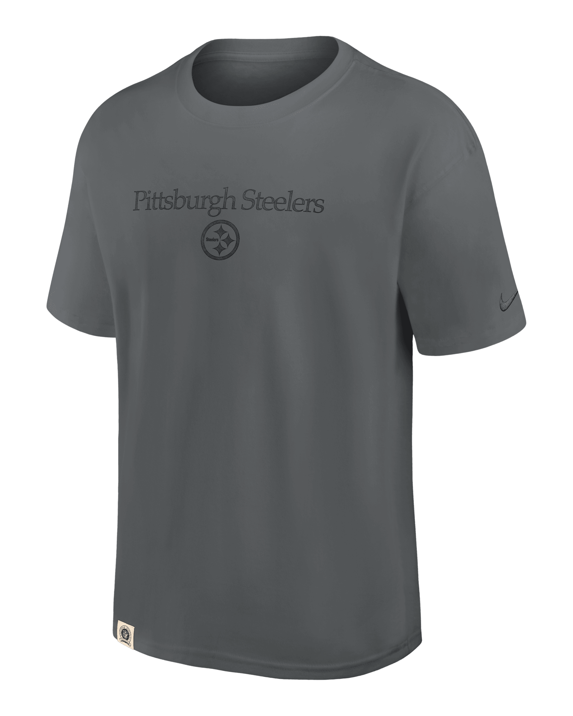 Pittsburgh Steelers Glory Max90 Men's Nike NFL T-Shirt - Iron Grey