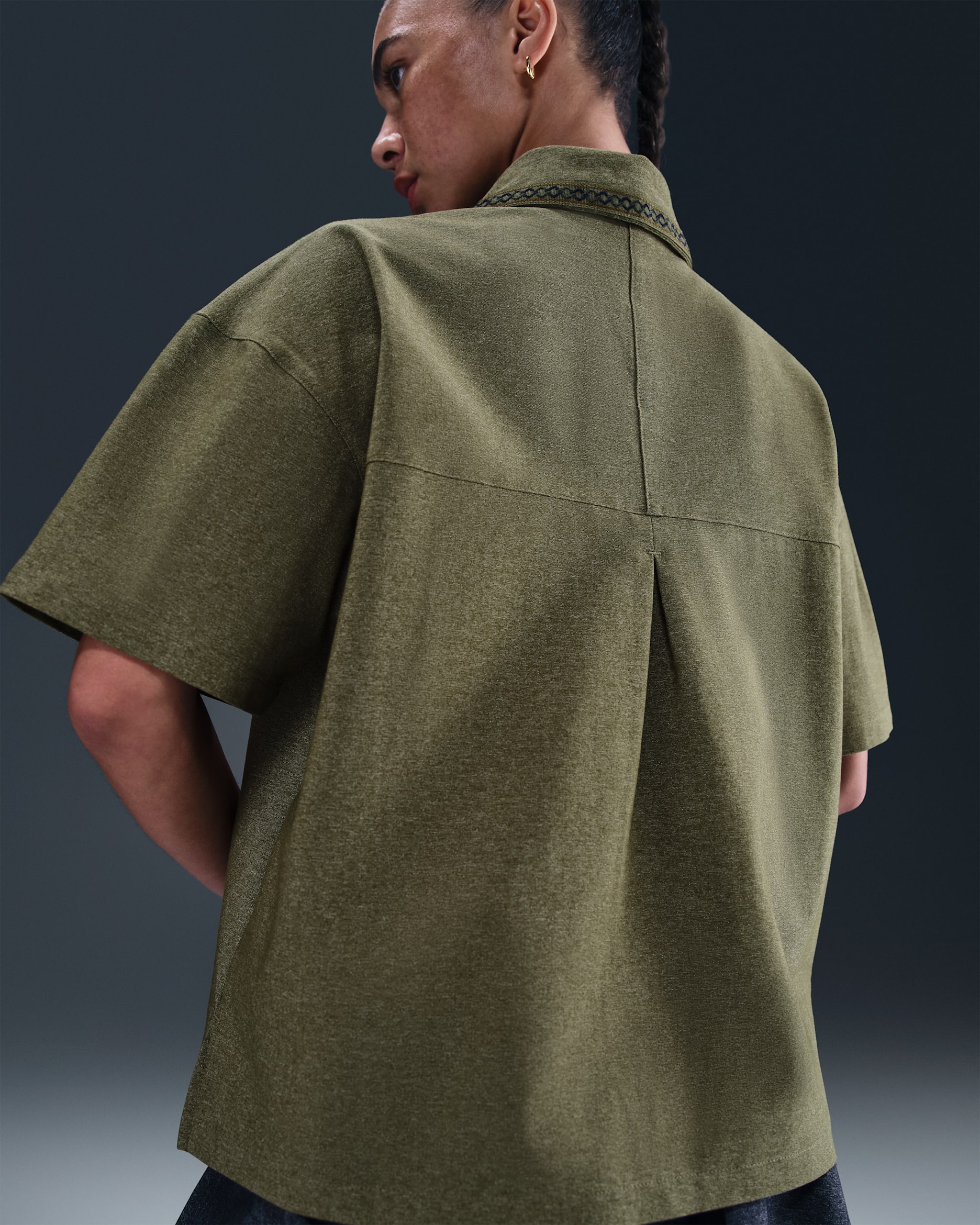 Naomi Osaka Oversized Short-Sleeve Top