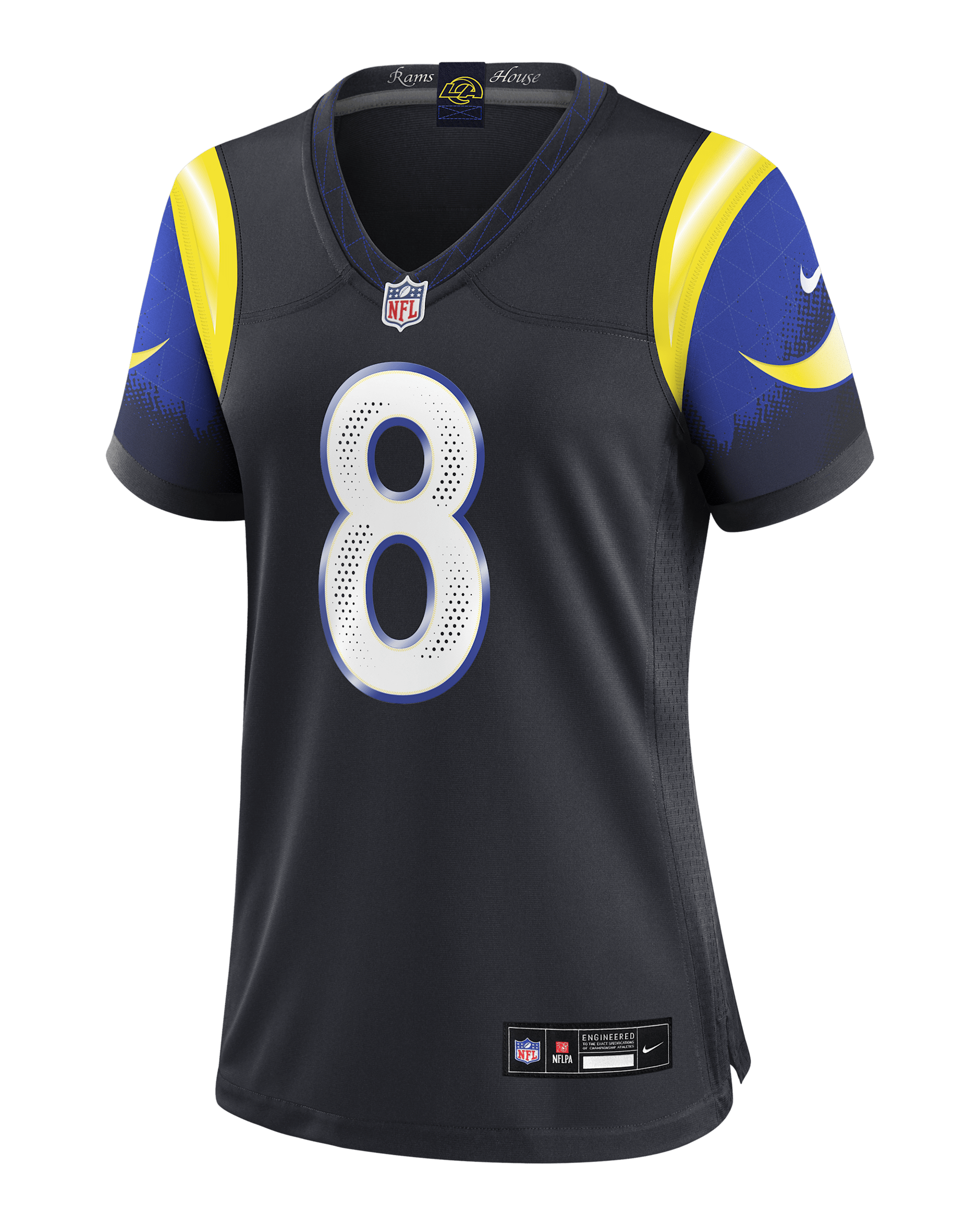 Jared Verse Los Angeles Rams Rivalries Collection Women’s Nike NFL Game Jersey - Navy