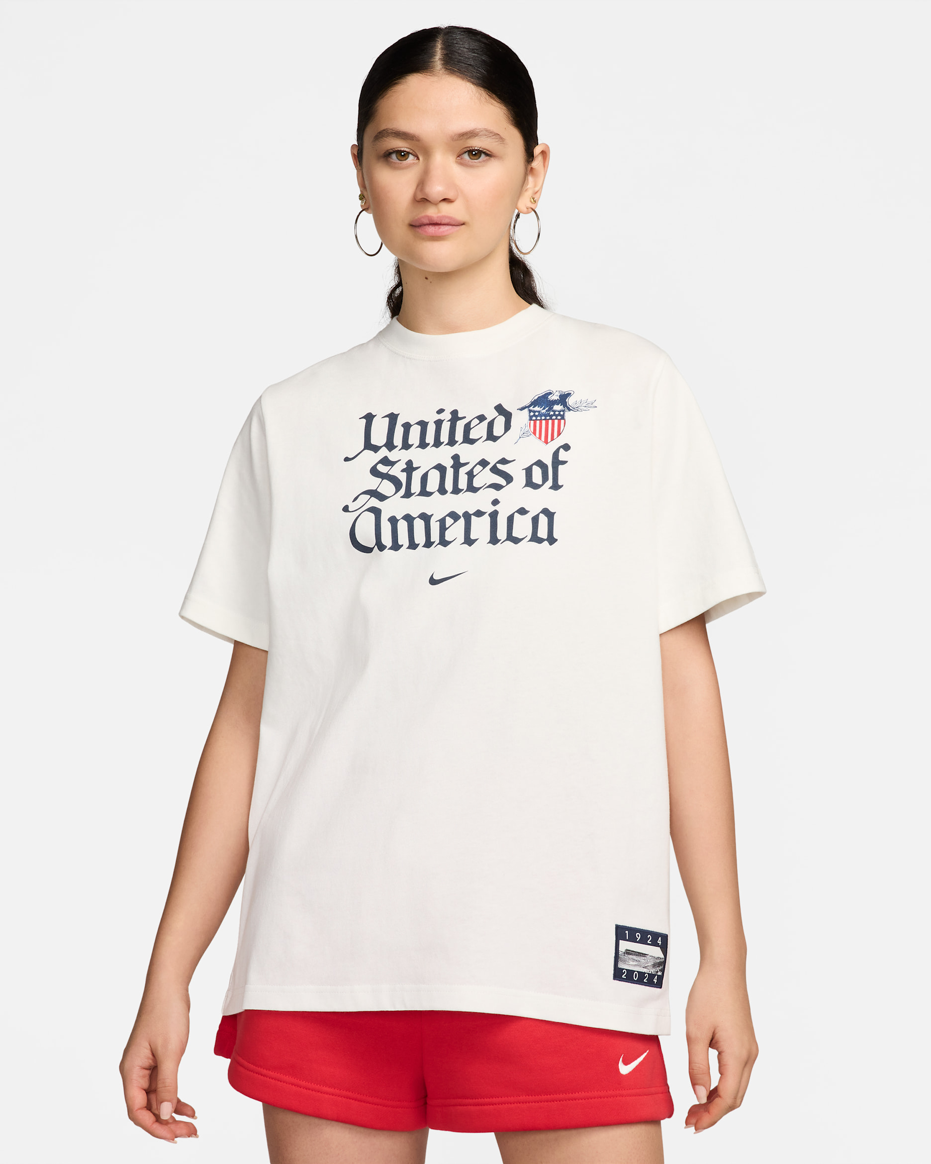 USA Essential Women's Nike T-Shirt - Sail