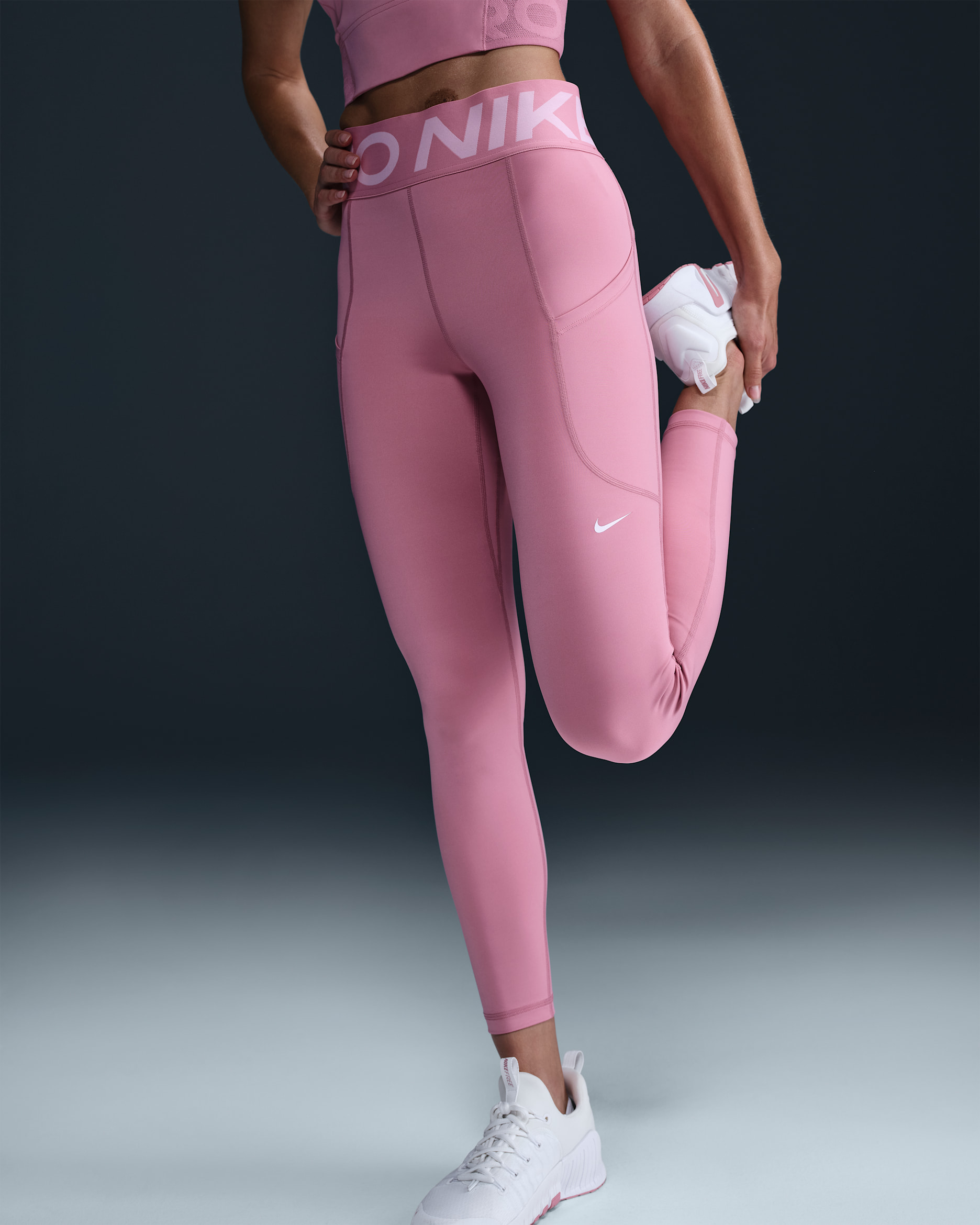 Nike Pro Sculpt Women's High-Waisted 7/8 Leggings with Pockets