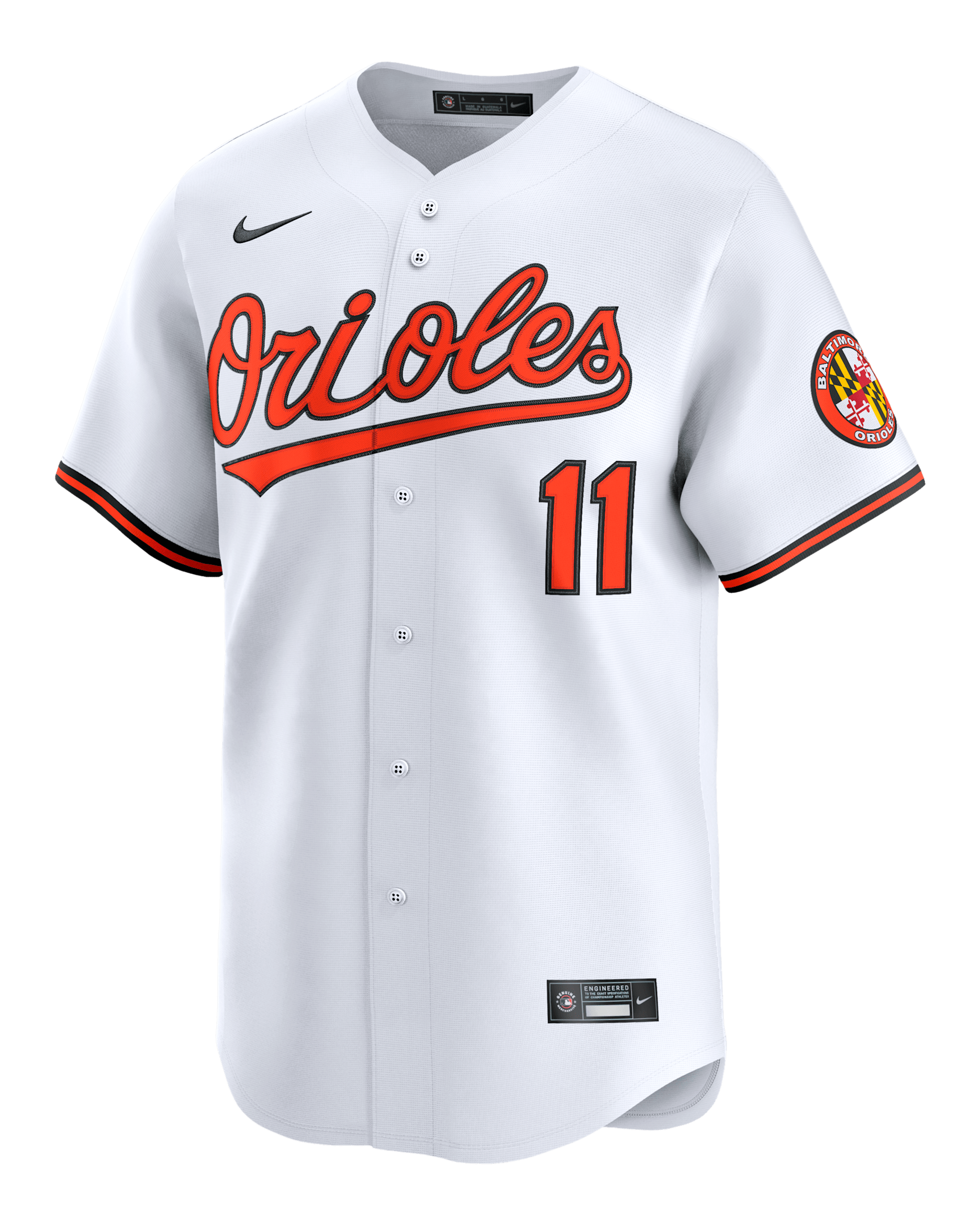 Jersey Nike Dri-FIT ADV de la MLB Limited para hombre Jordan Westburg Baltimore Orioles - Blanco