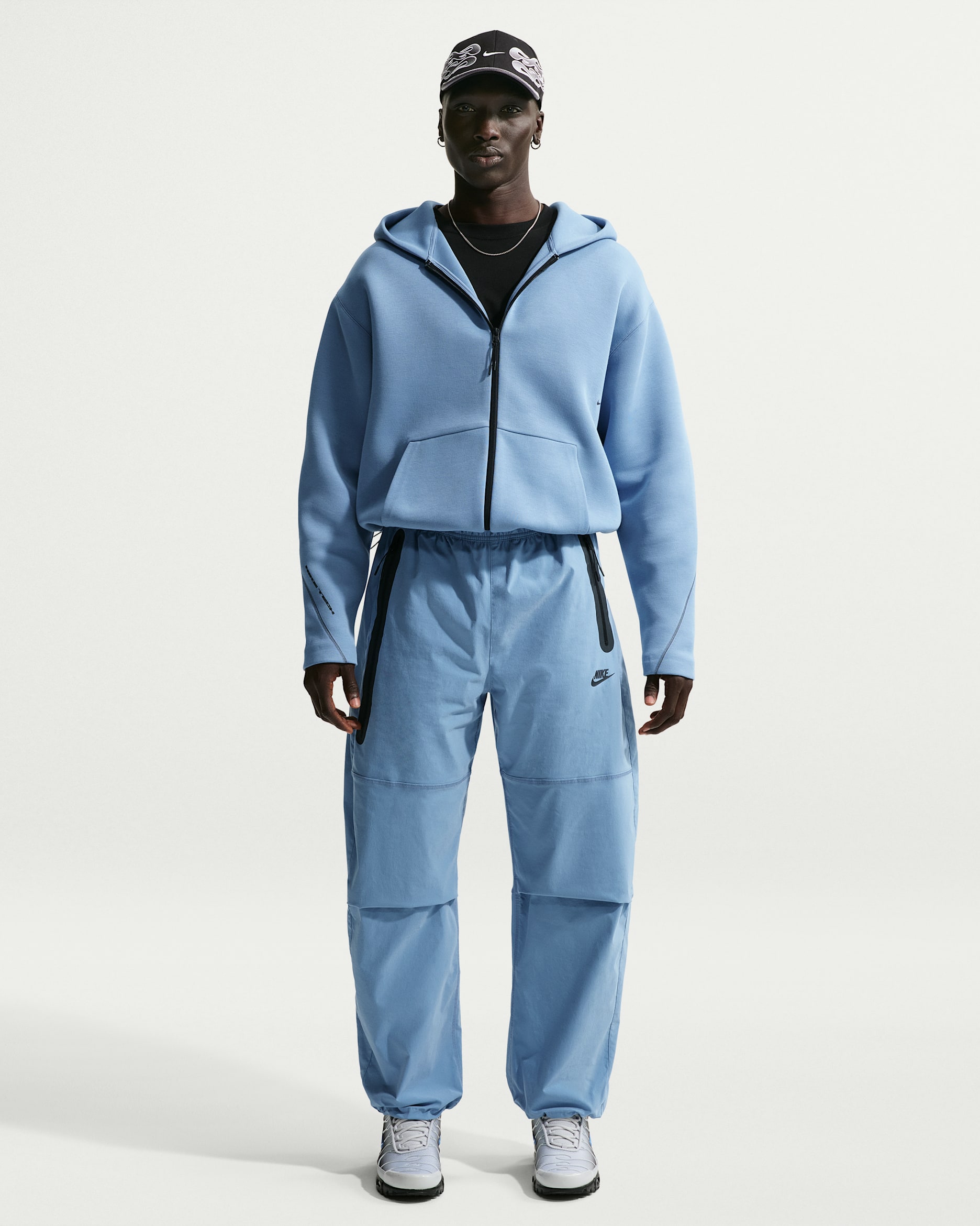 Nike Tech Men's Dri-FIT Woven Pants - Work Blue/Work Blue/Black