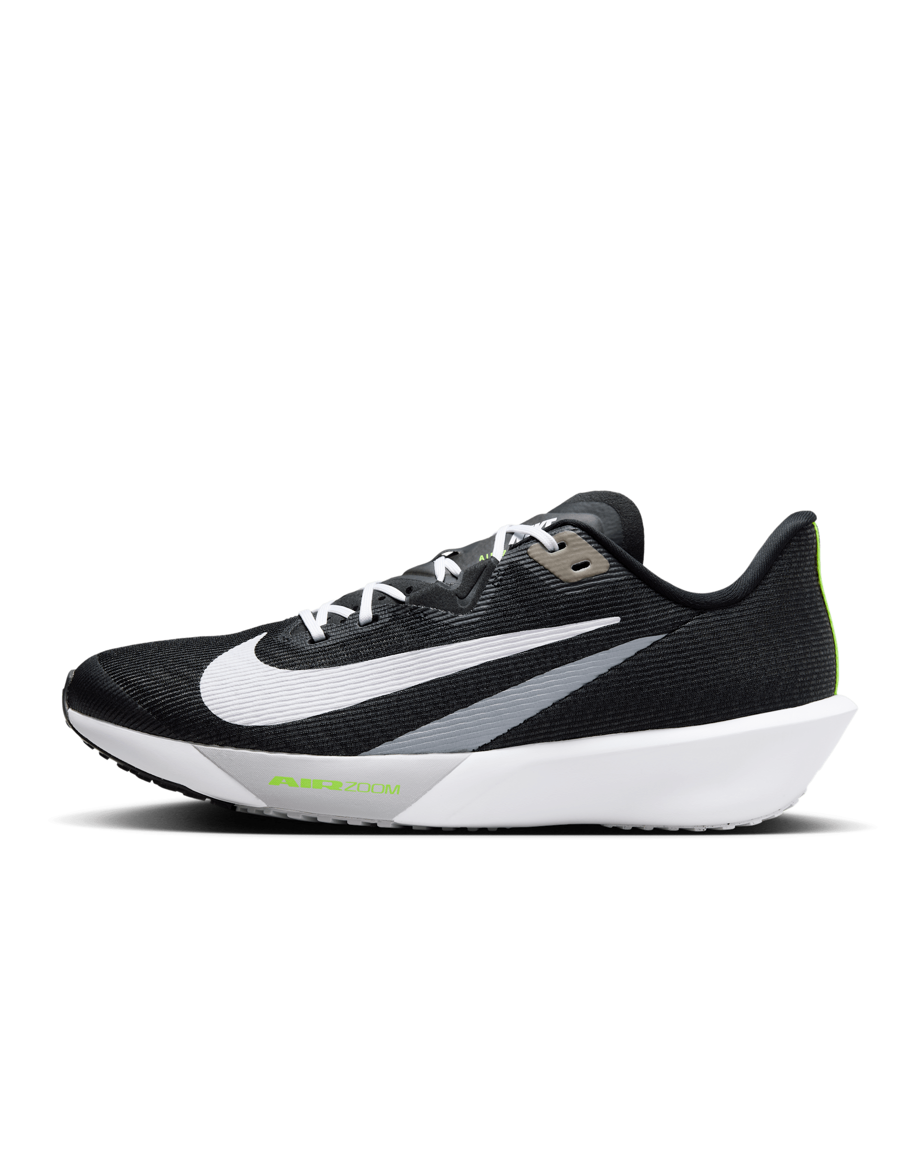 Nike Zoom Rival Fly 4 男款路跑競速鞋 - 黑色/Wolf Grey/Volt/白色