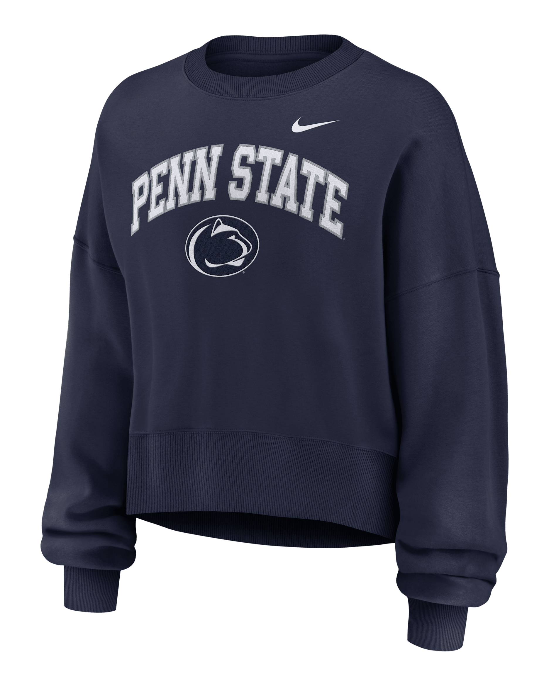 Penn State Phoenix Arch Women's Nike College Pullover Crew - Navy