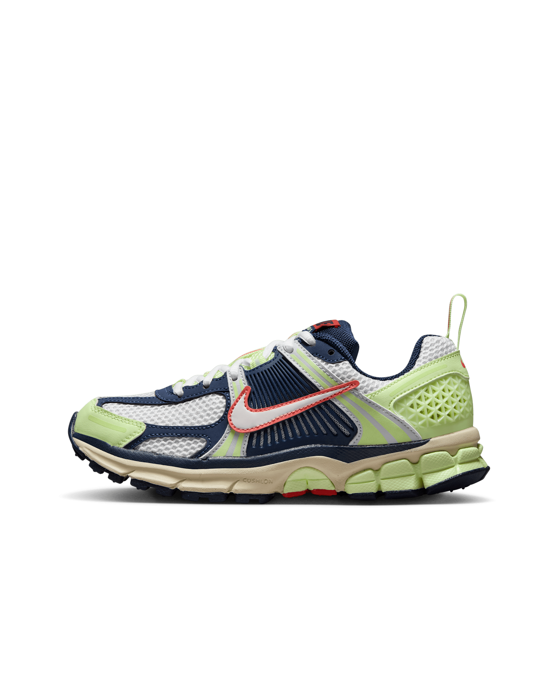 Nike Vomero 5 Big Kids' Shoes - Barely Volt/Midnight Navy/Pure Platinum/White