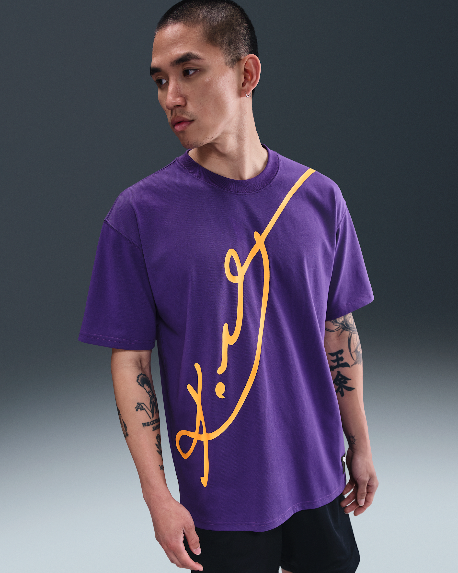 T-shirt de basquetebol Dri-FIT Kobe para homem - Roxo Court
