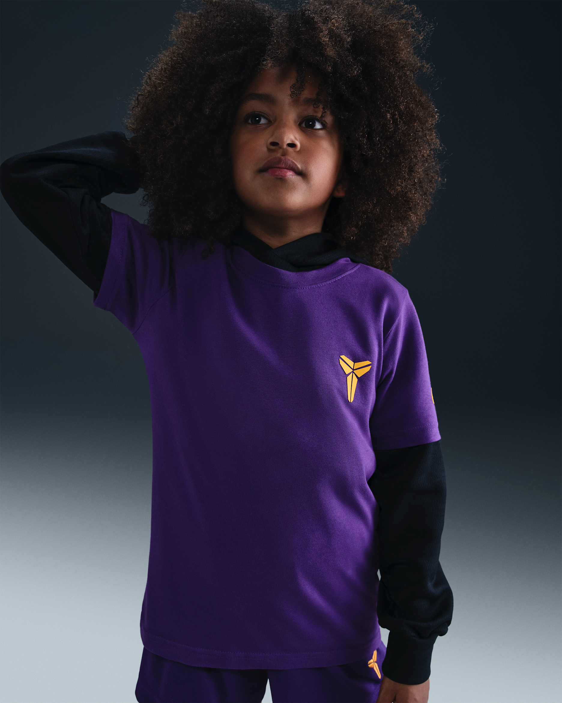 Kobe Big Kids' T-Shirt - Field Purple