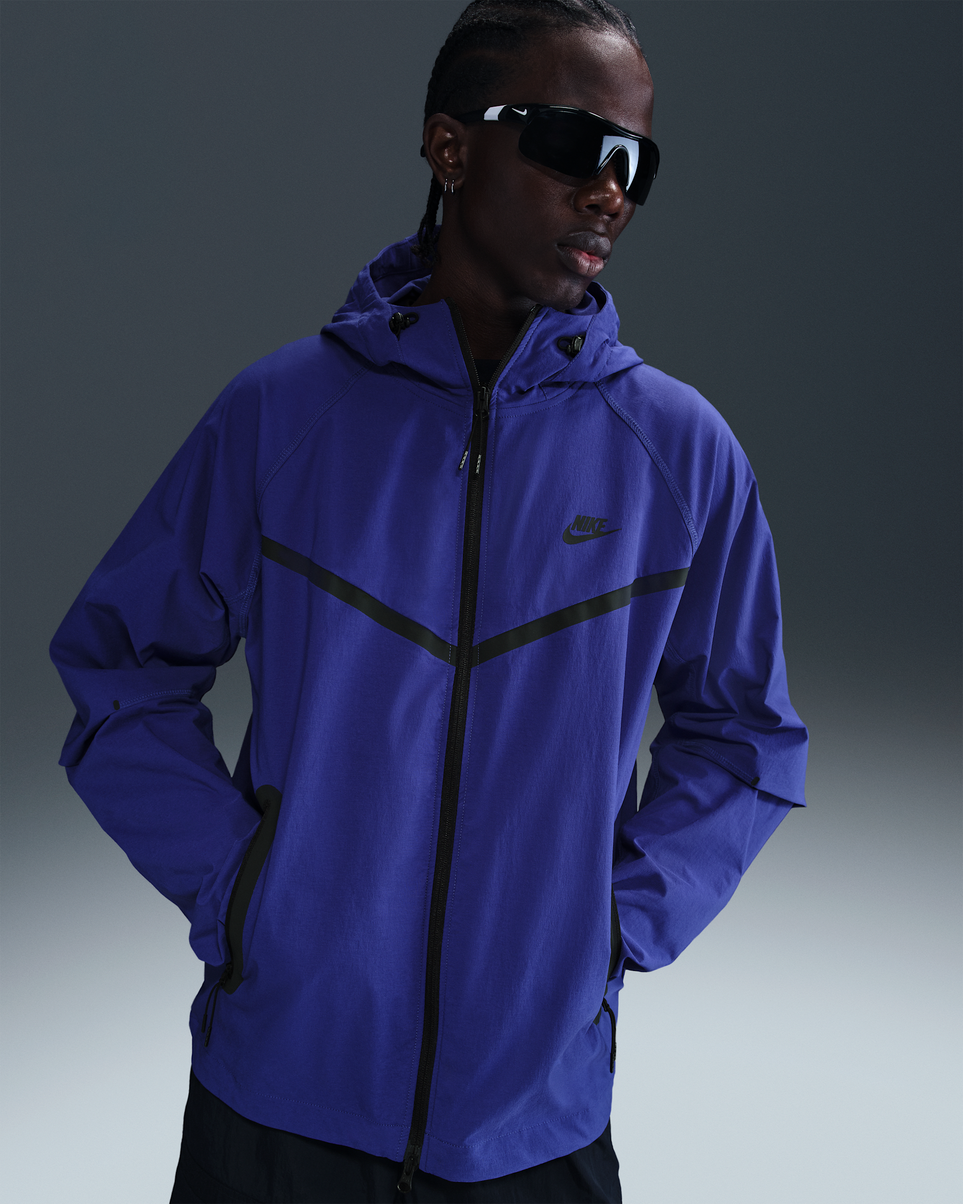 Nike Tech Jaqueta de teixit Woven - Home - Deep Night/Deep Night/Negre