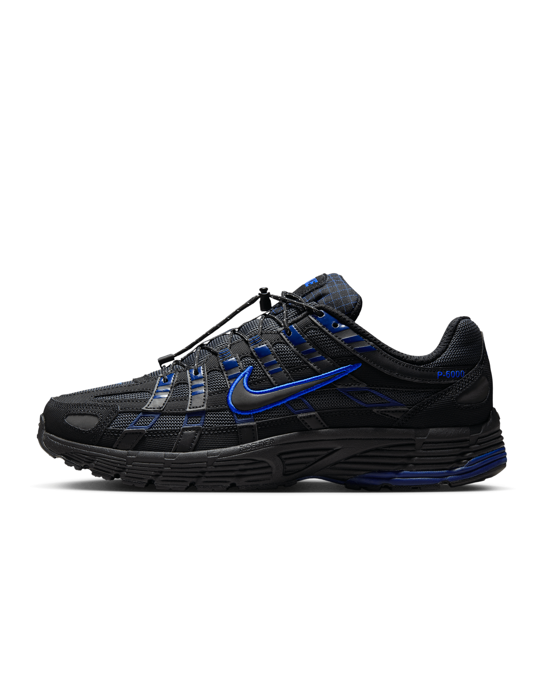Nike P-6000 Men's Shoes - Black/Anthracite/Blue Void/Racer Blue