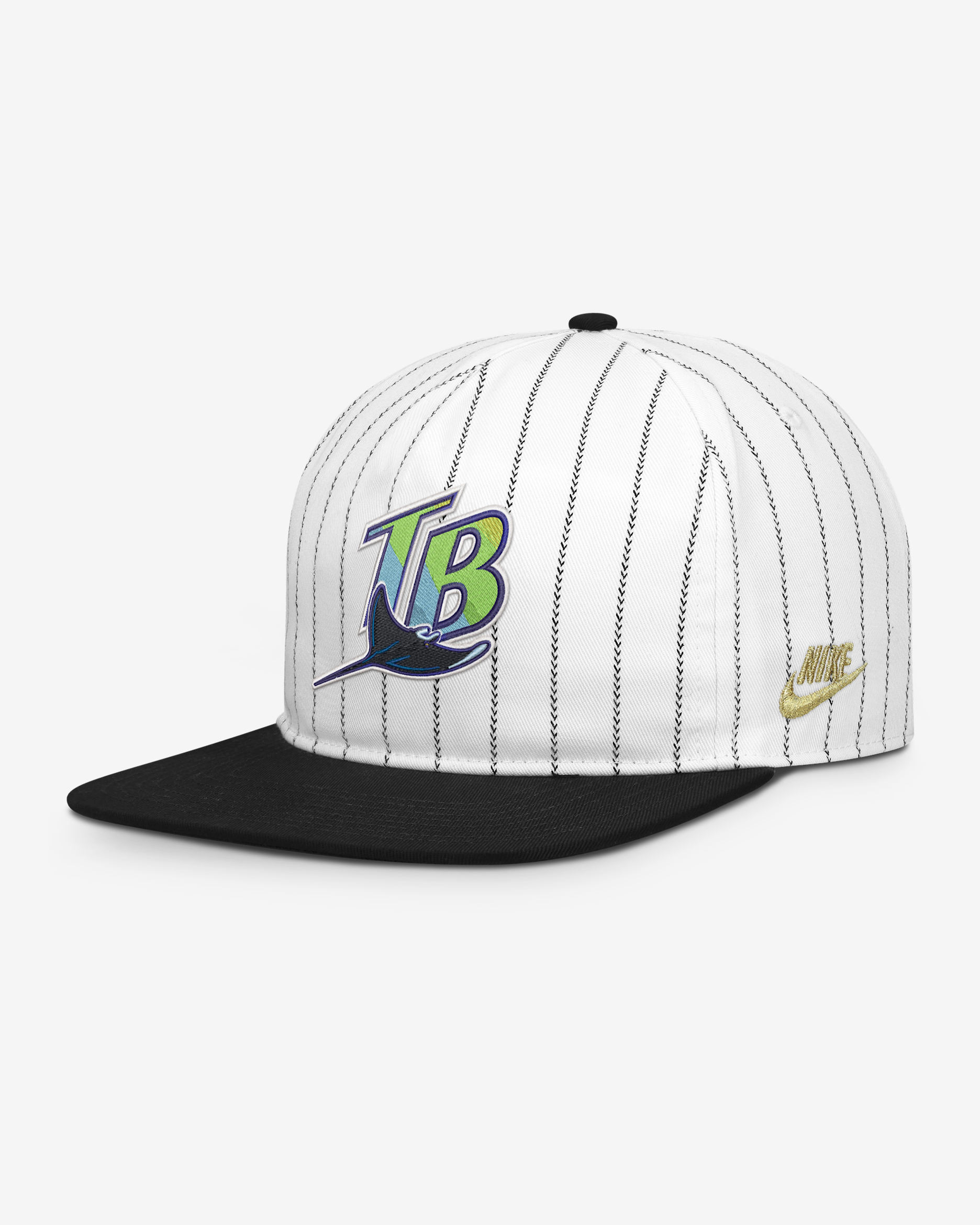 Tampa Bay Rays Pro Men's Nike MLB Adjustable Hat - White