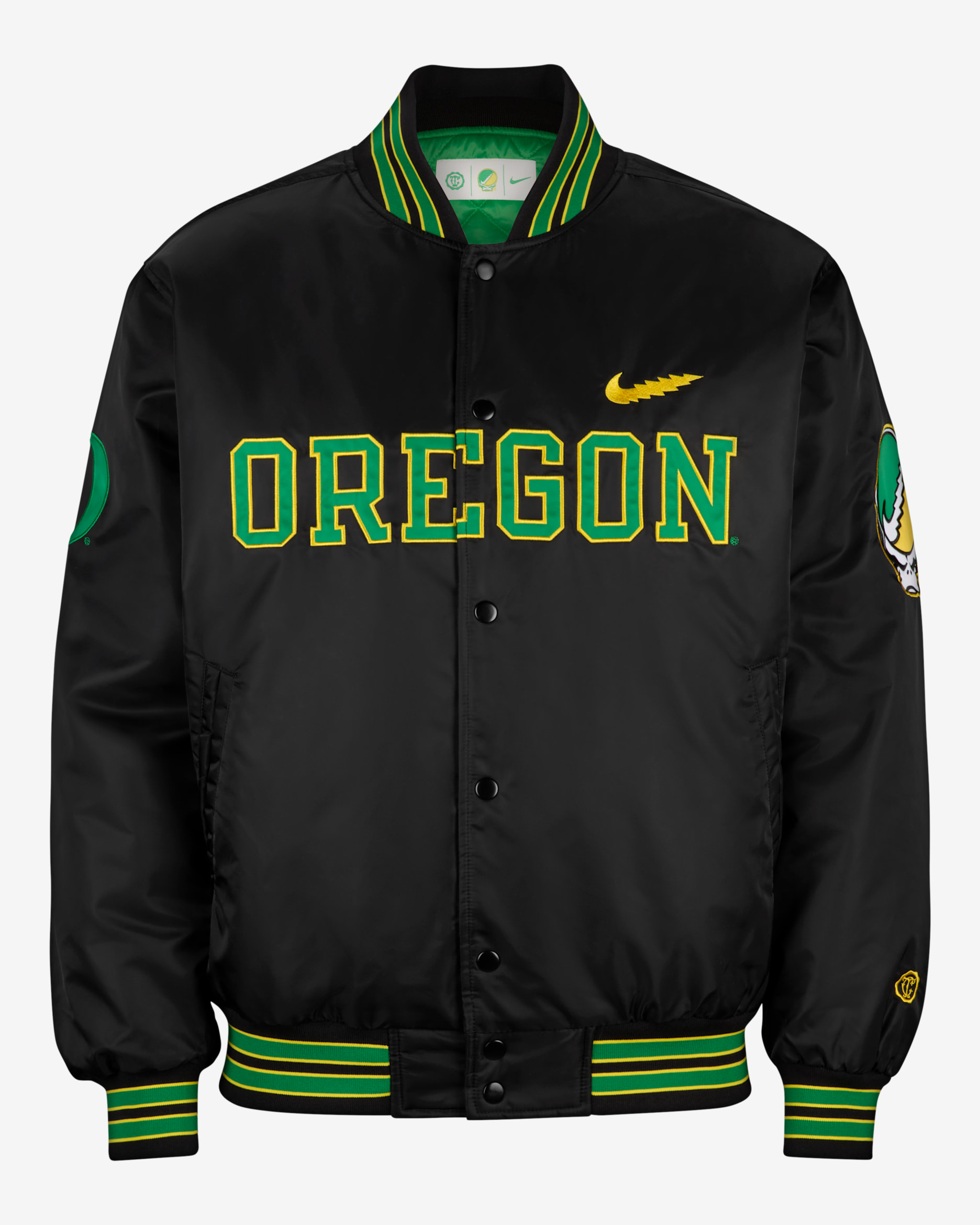 Nike "Grateful Duck" Men's Bomber Jacket - Black