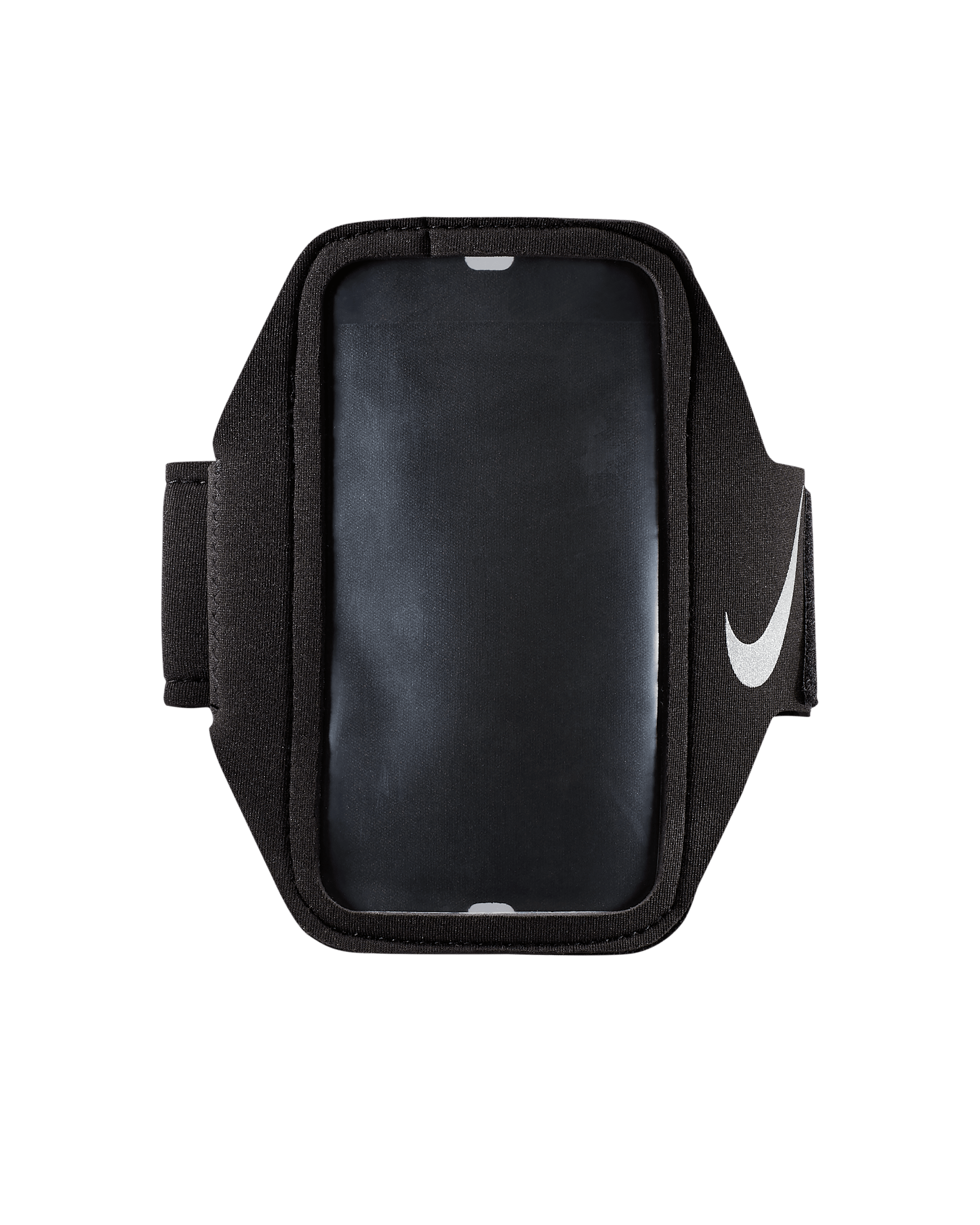 Nike Lean Armband - Schwarz/Schwarz/Silber