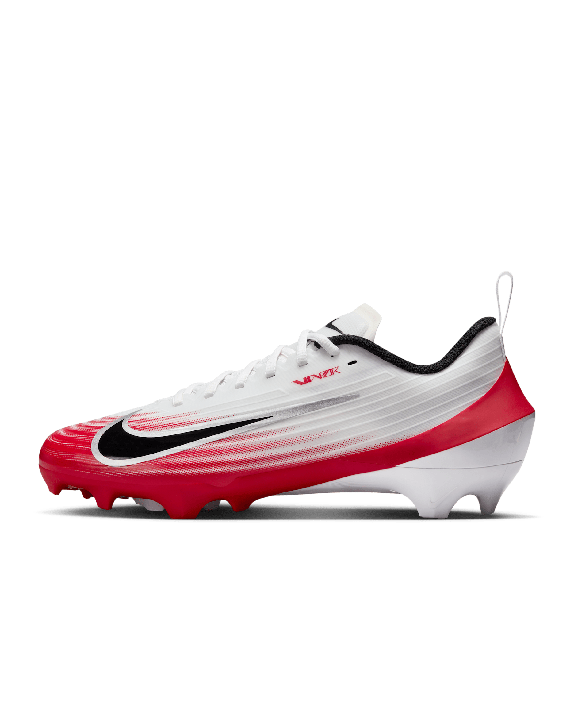 Nike Vapor Speed 3 Football Cleats - White/University Red/Black