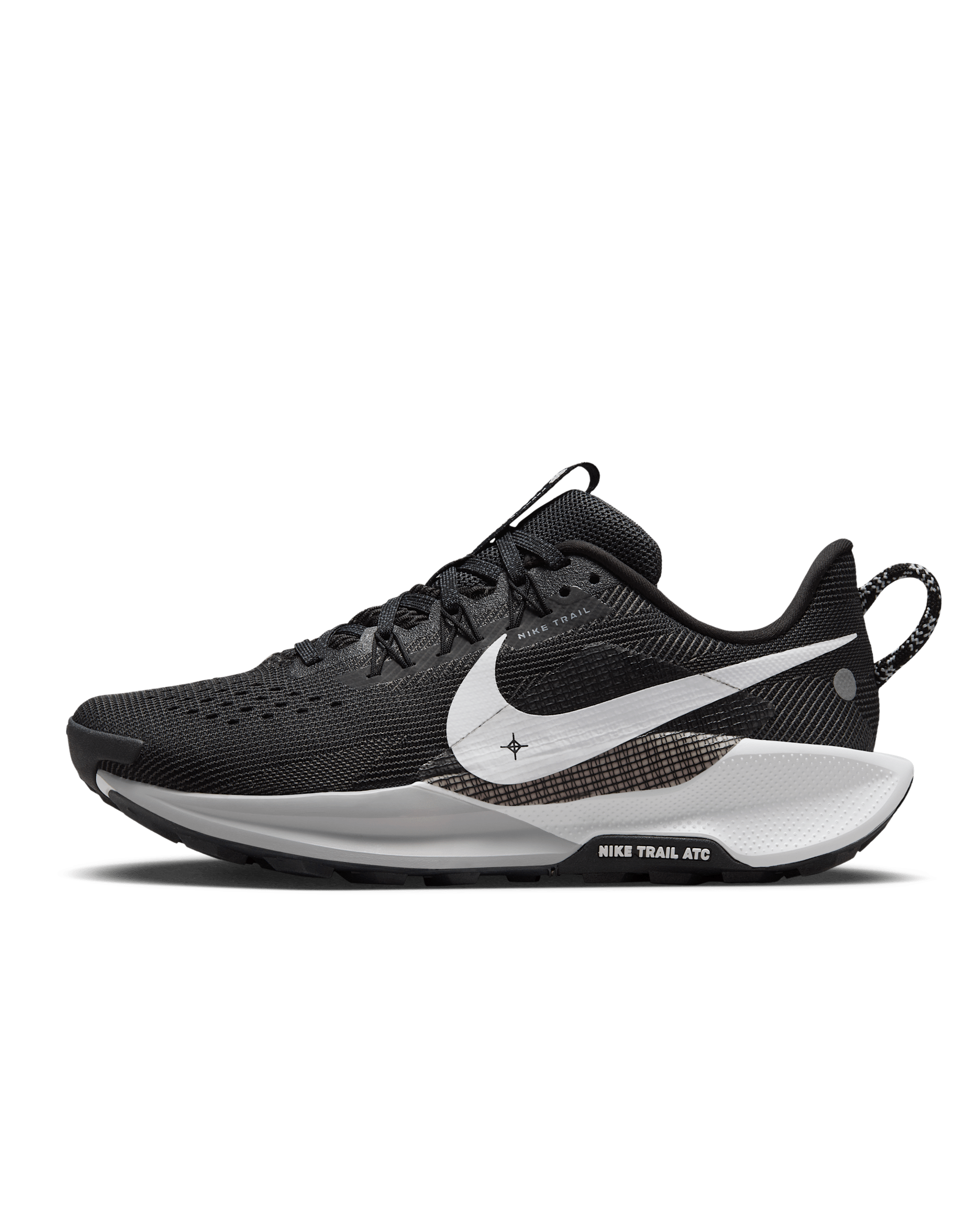Chaussure de trail Nike Pegasus Trail 5 pour femme - Noir/Anthracite/Wolf Grey/Blanc