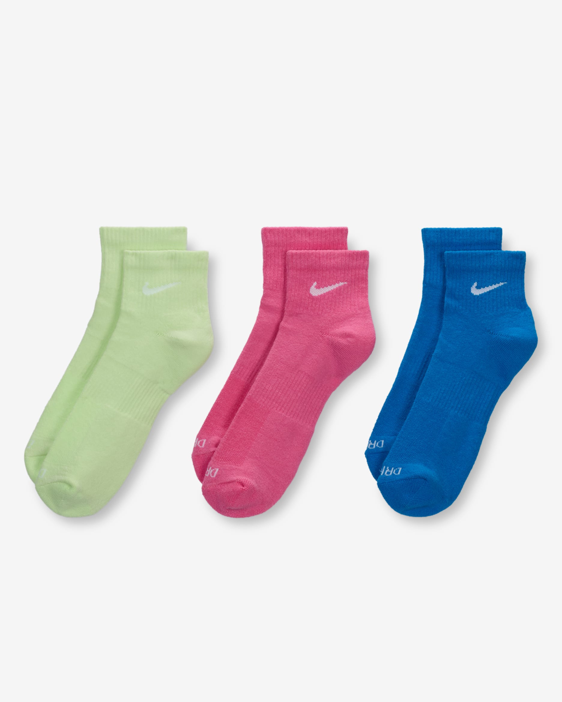 Nike Everyday Plus Cushioned Training Ankle Socks (3 Pairs)
