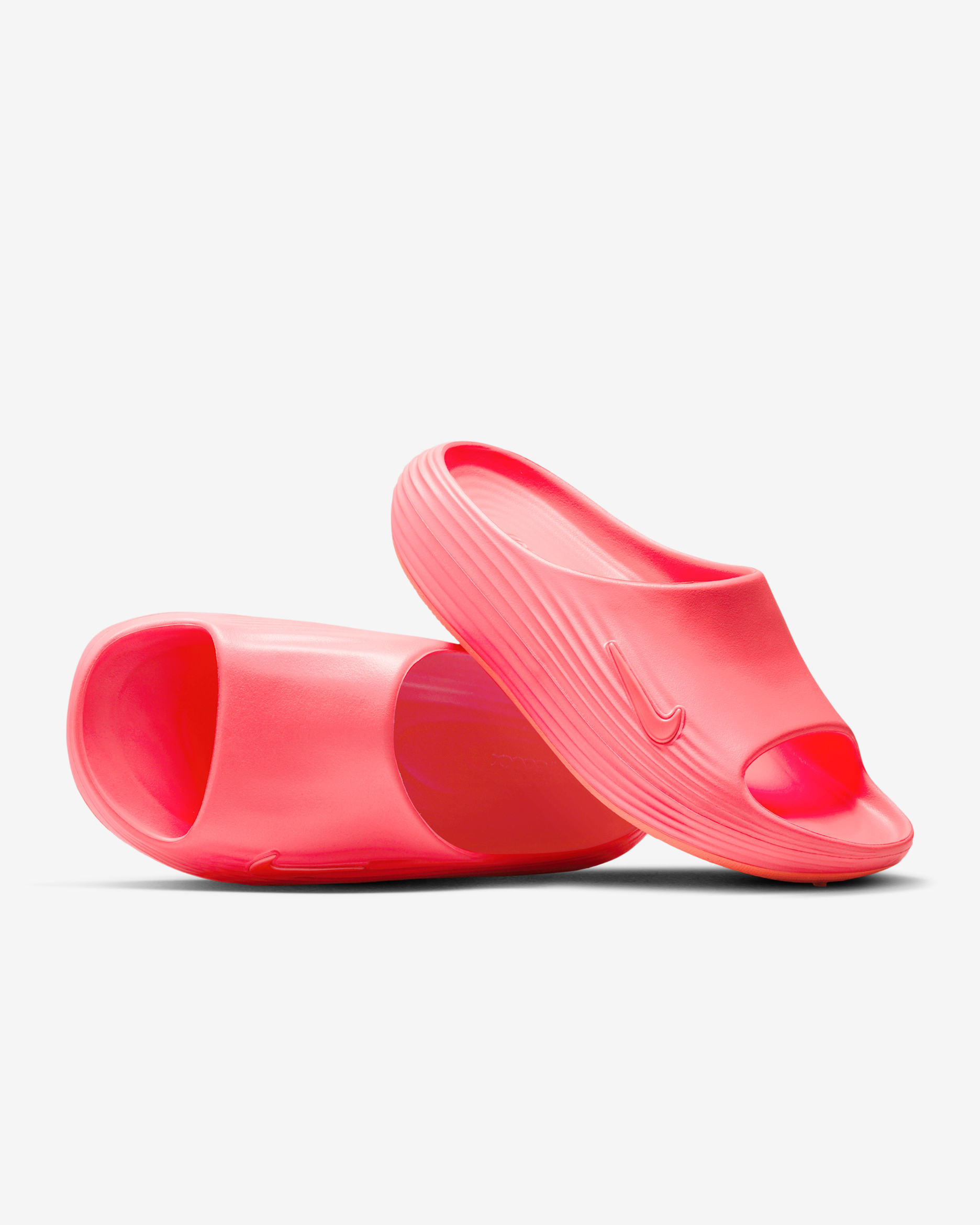 Nike ReactX Rejuven8 Women's Slides - Hot Lava/Hot Lava