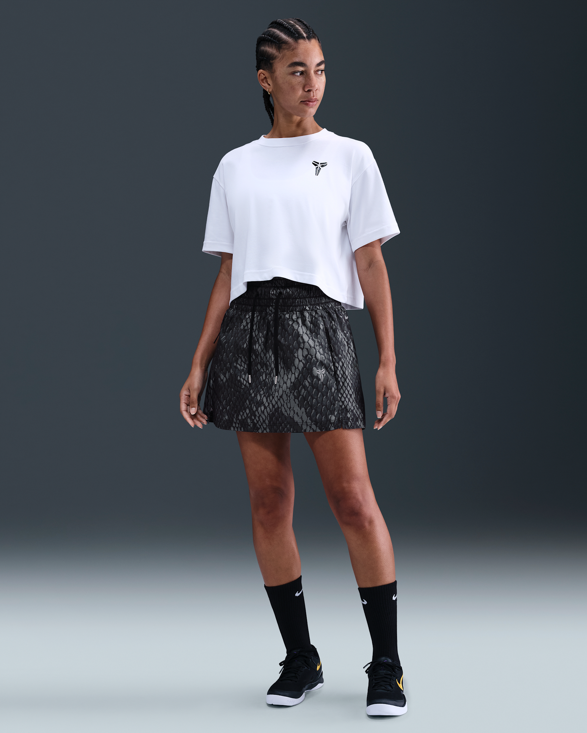 Kobe Women's Woven Skirt - Black