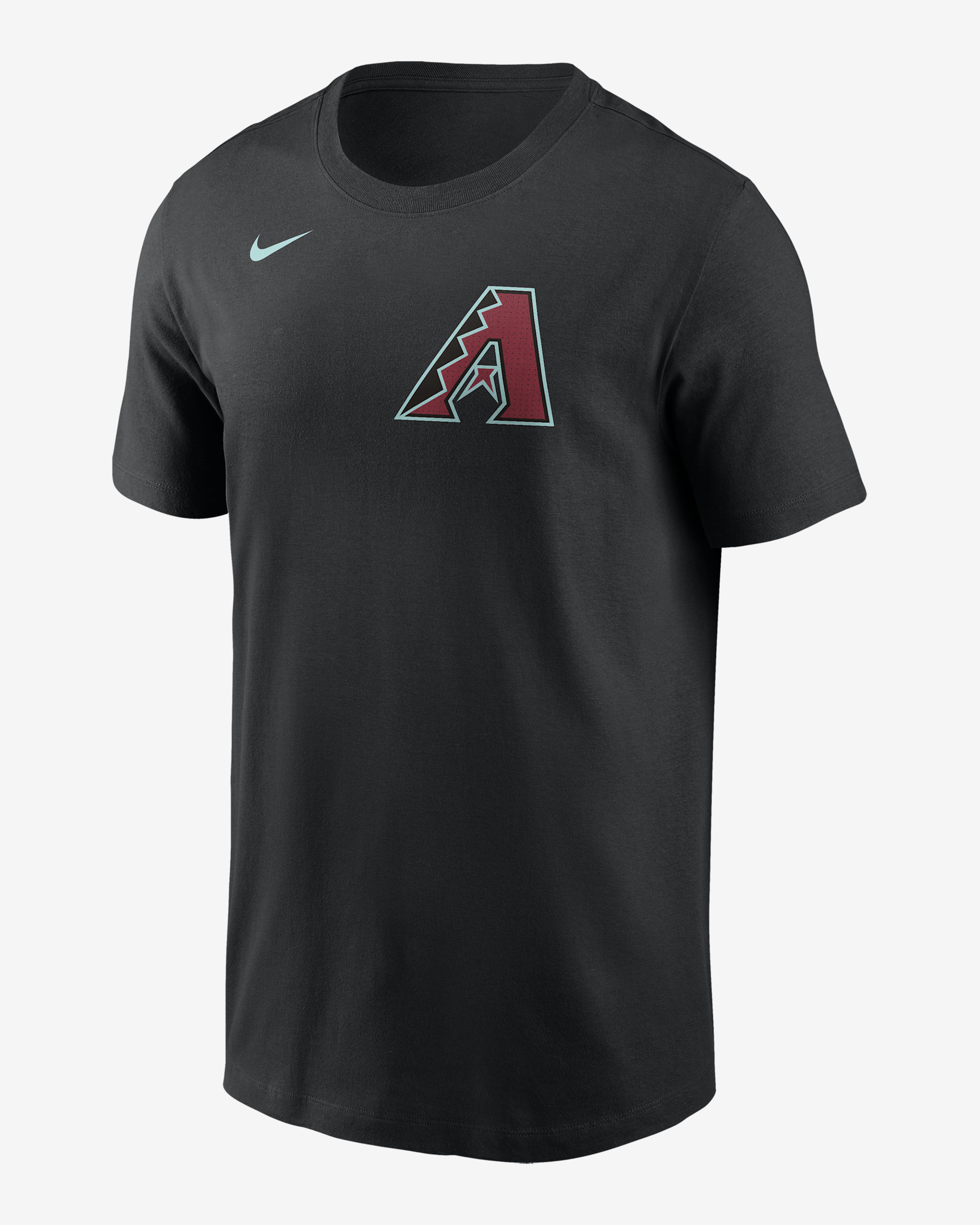 Playera Nike de la MLB para hombre Ketel Marte Arizona Diamondbacks Fuse - Negro