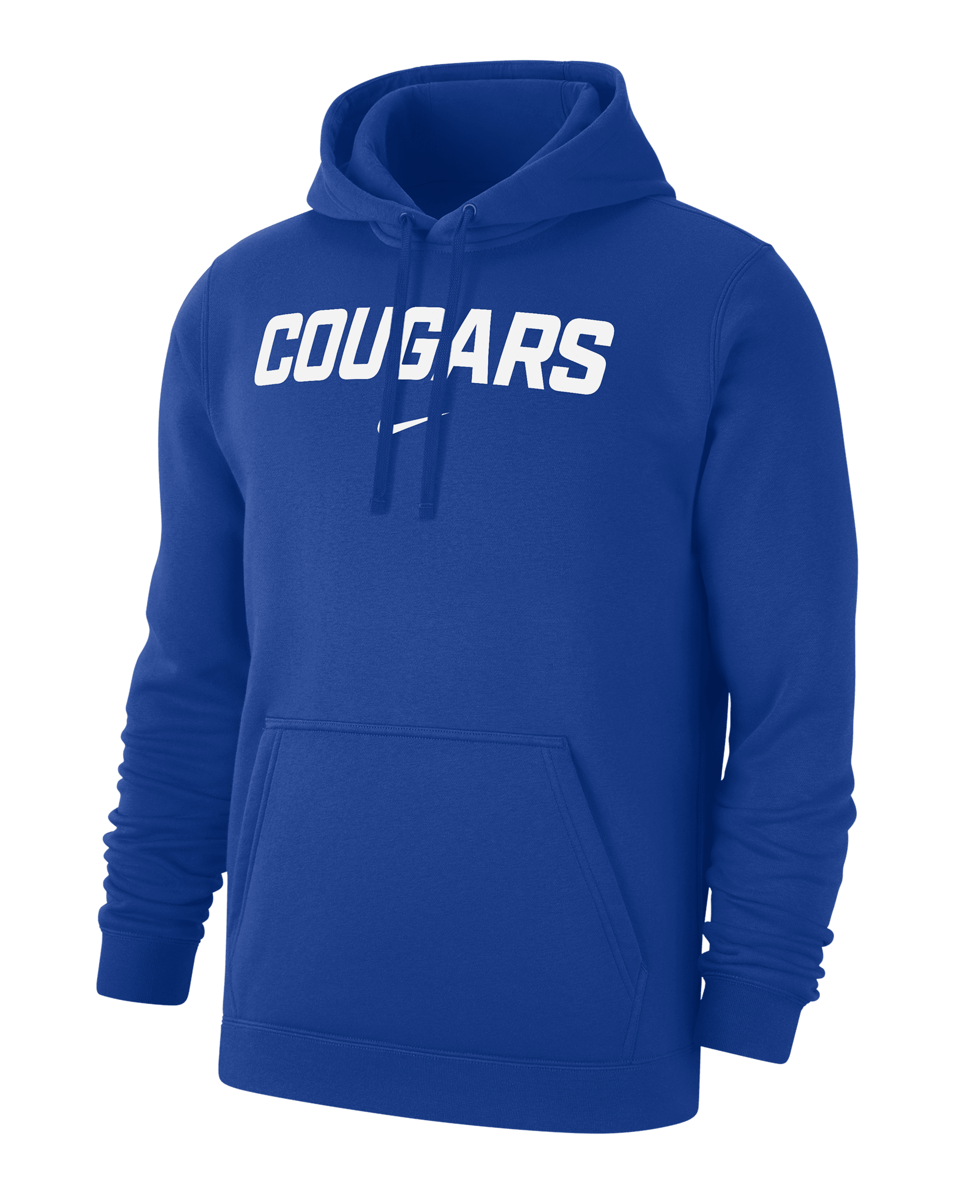 BYU Club Fleece Men's Nike College Pullover Hoodie - Game Royal