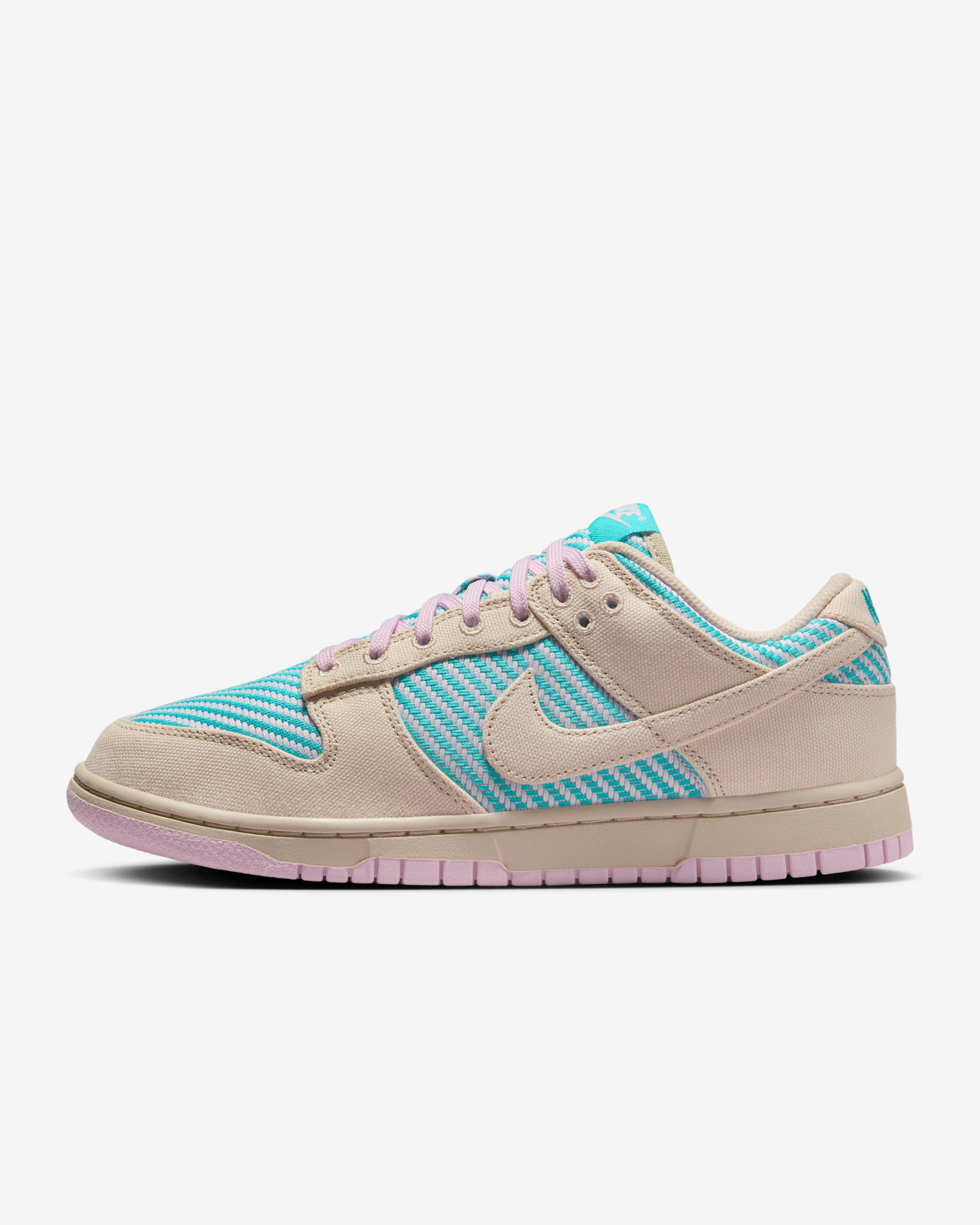 Tenis para mujer Nike Dunk Low - Multicolor/Cactus empolvado/Espuma rosa/Duna